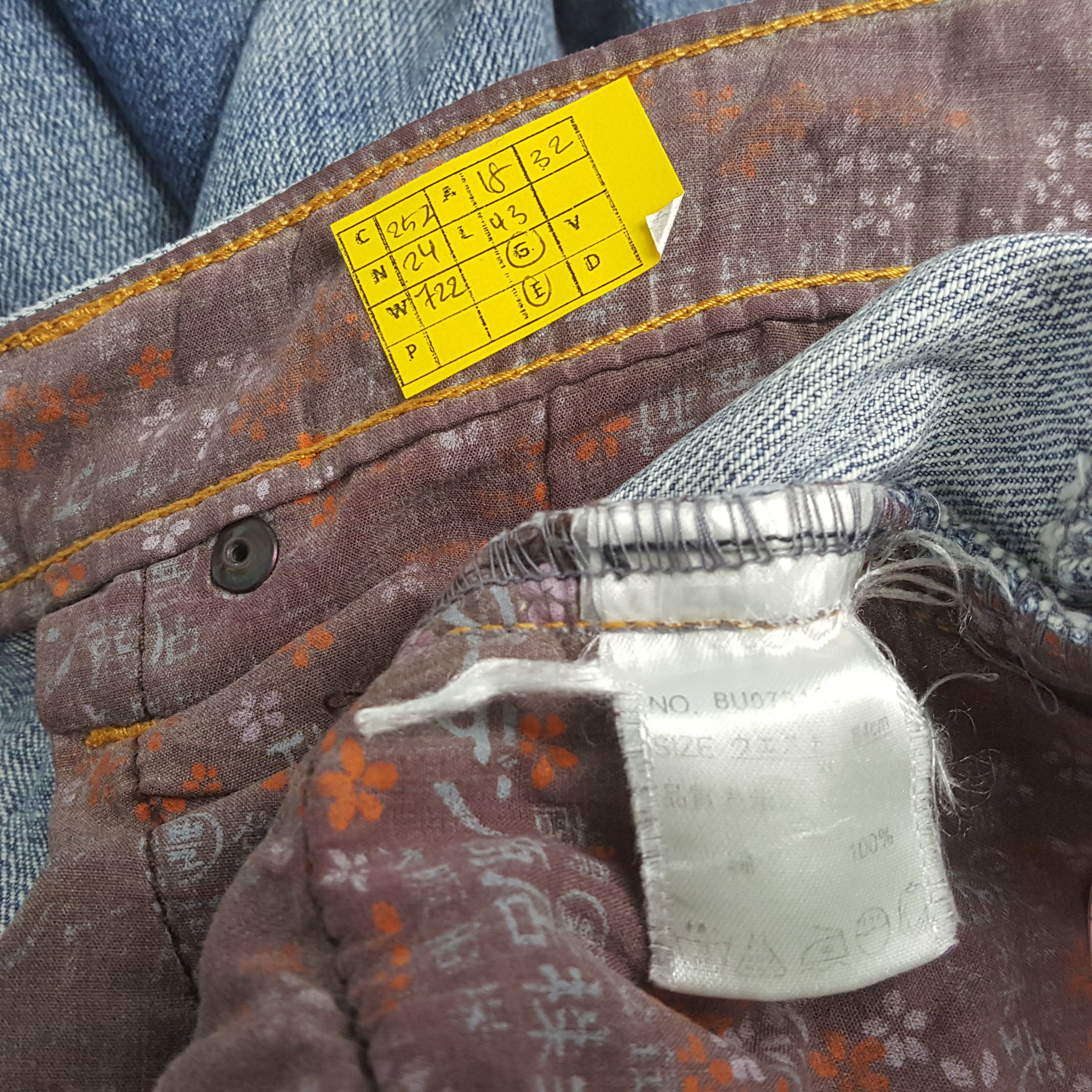 Designer × Japanese Brand × Vintage Vintage Japanese Fashion Brand Traditional Style Jeans Size US 36 / EU 52 - 13 Thumbnail