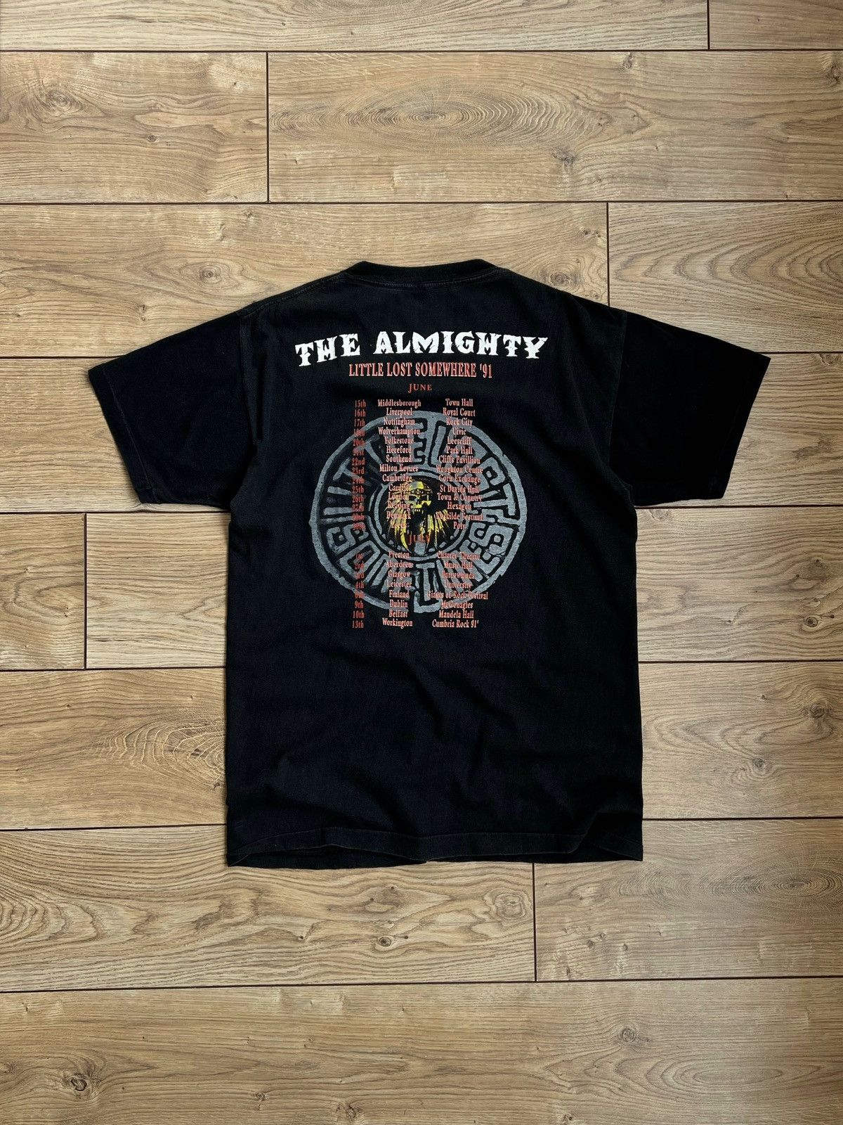 Band Tees RARE THE ALMIGHTY VINTAGE FADED 1991 90’s Tee Size US XL / EU 56 / 4 - 3 Thumbnail