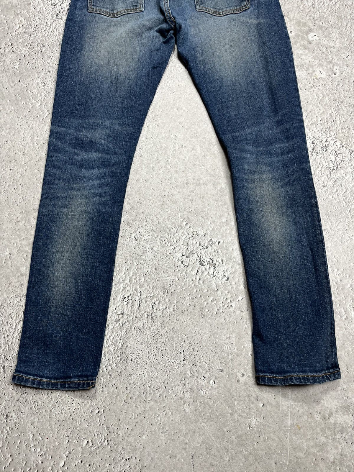 Nudie Jeans Nudie Jeans Skinny Fit Organic Denim Jeans W33 L30 Blue Size US 33 - 3 Thumbnail