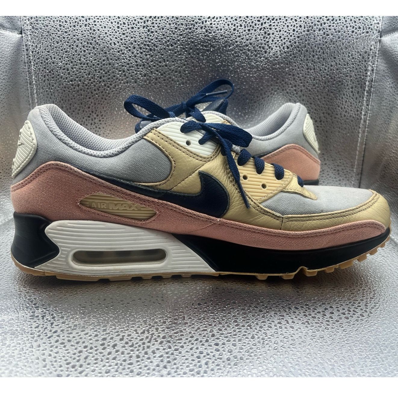 Nike Nike Air Max 90 SE Mens Shoes Sneakers 10.5 Rare Colorway Size US 10.5 / EU 43-44 - 5 Thumbnail