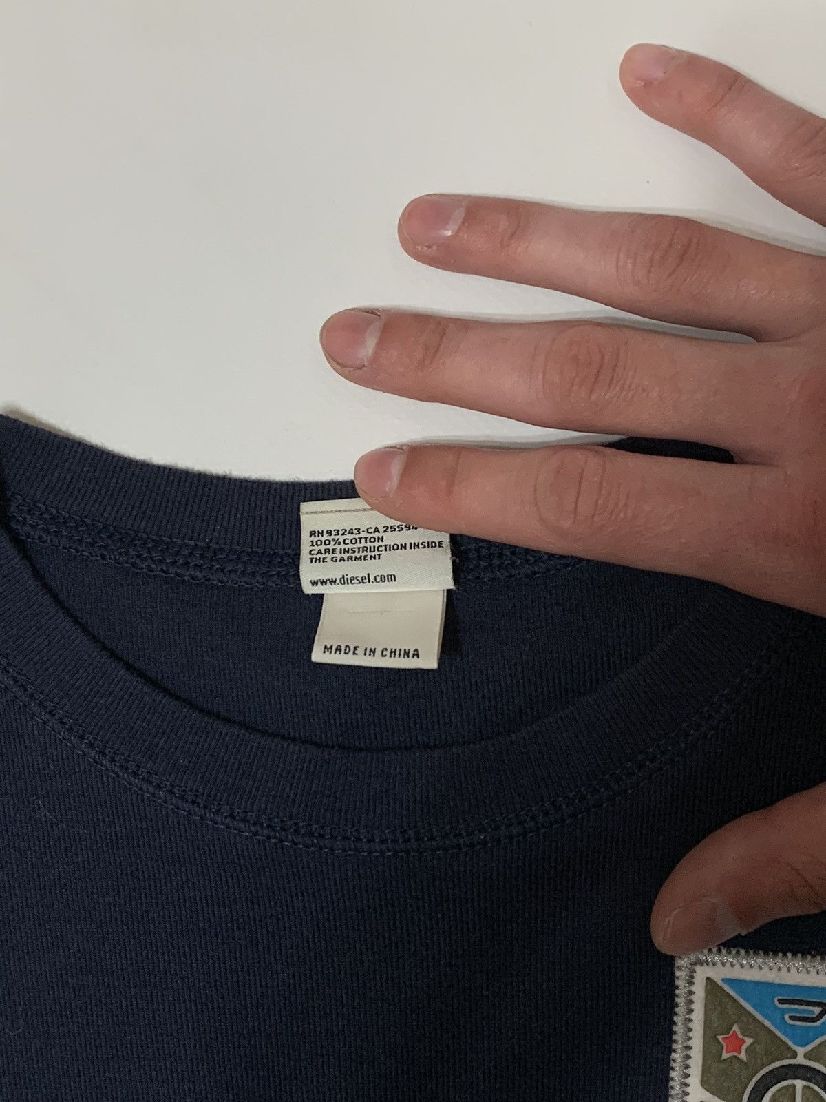 Diesel × Vintage Very Rare Vintage Diesel Long Sleeve Size US M / EU 48-50 / 2 - 6 Thumbnail
