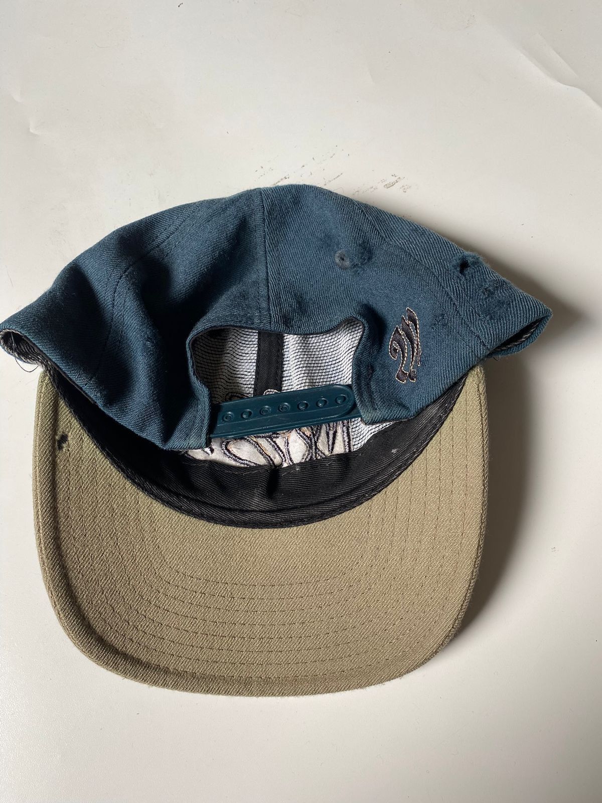 Mossimo Vintage 90's Mossimo Skateboard Hat Two Tone Size ONE SIZE - 4 Thumbnail