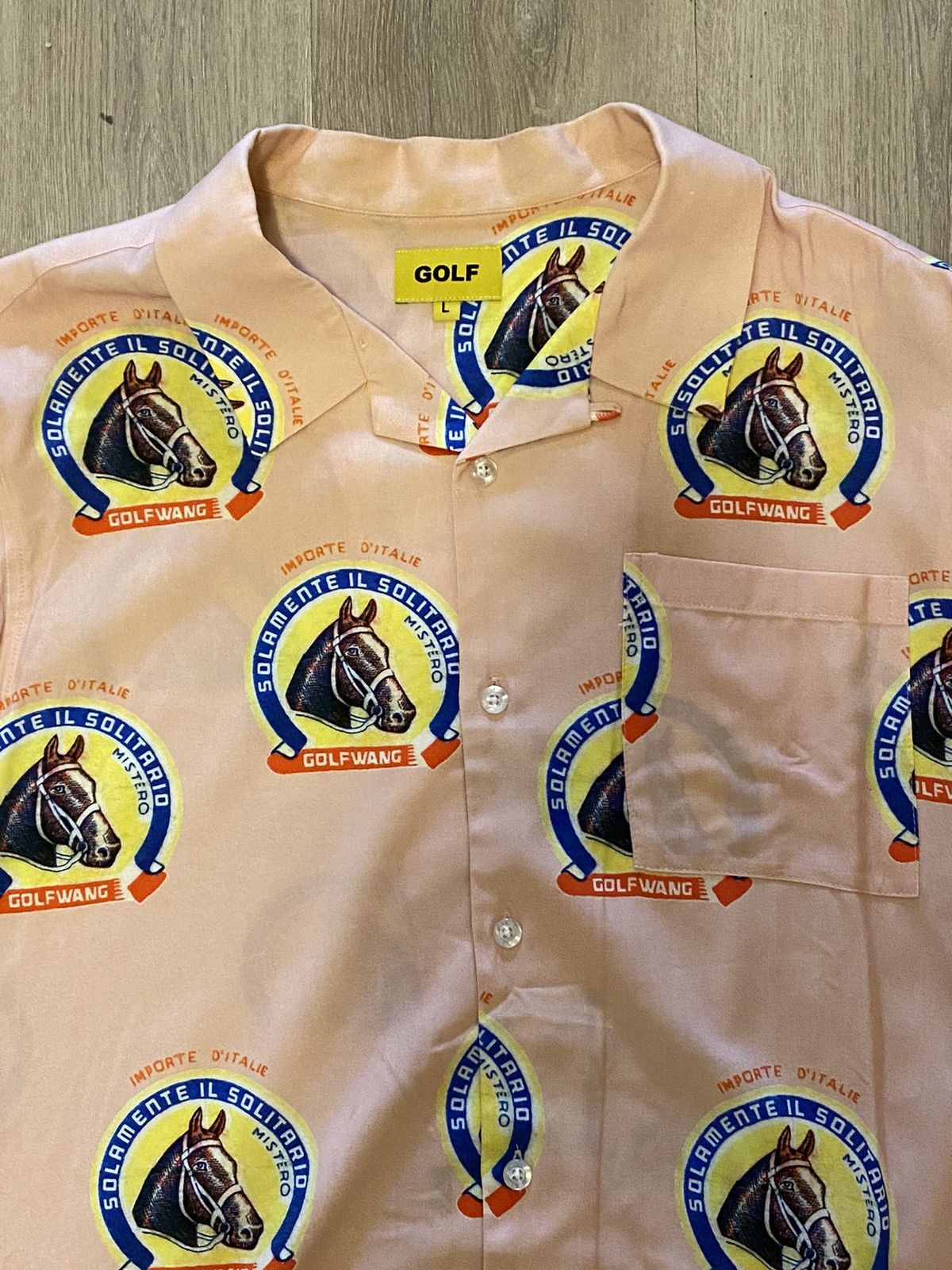 Golf Wang × Tyler The Creator ONLY THE LONELY BUTTON UP FROM GOLFWANG - PINK Size US L / EU 52-54 / 3 - 2 Thumbnail