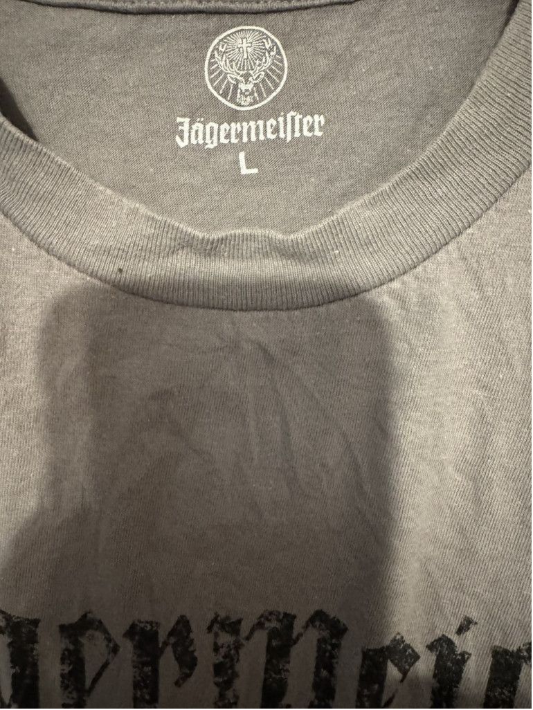 Jagermeister Jagermeister Gray Logo T-Shirt Men Size L Size US L / EU 52-54 / 3 - 3 Thumbnail