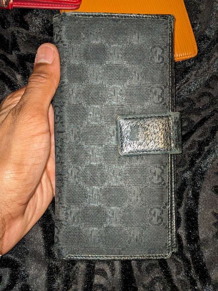 Designer × Gucci Gucci Long wallet black Size ONE SIZE - 5 Thumbnail