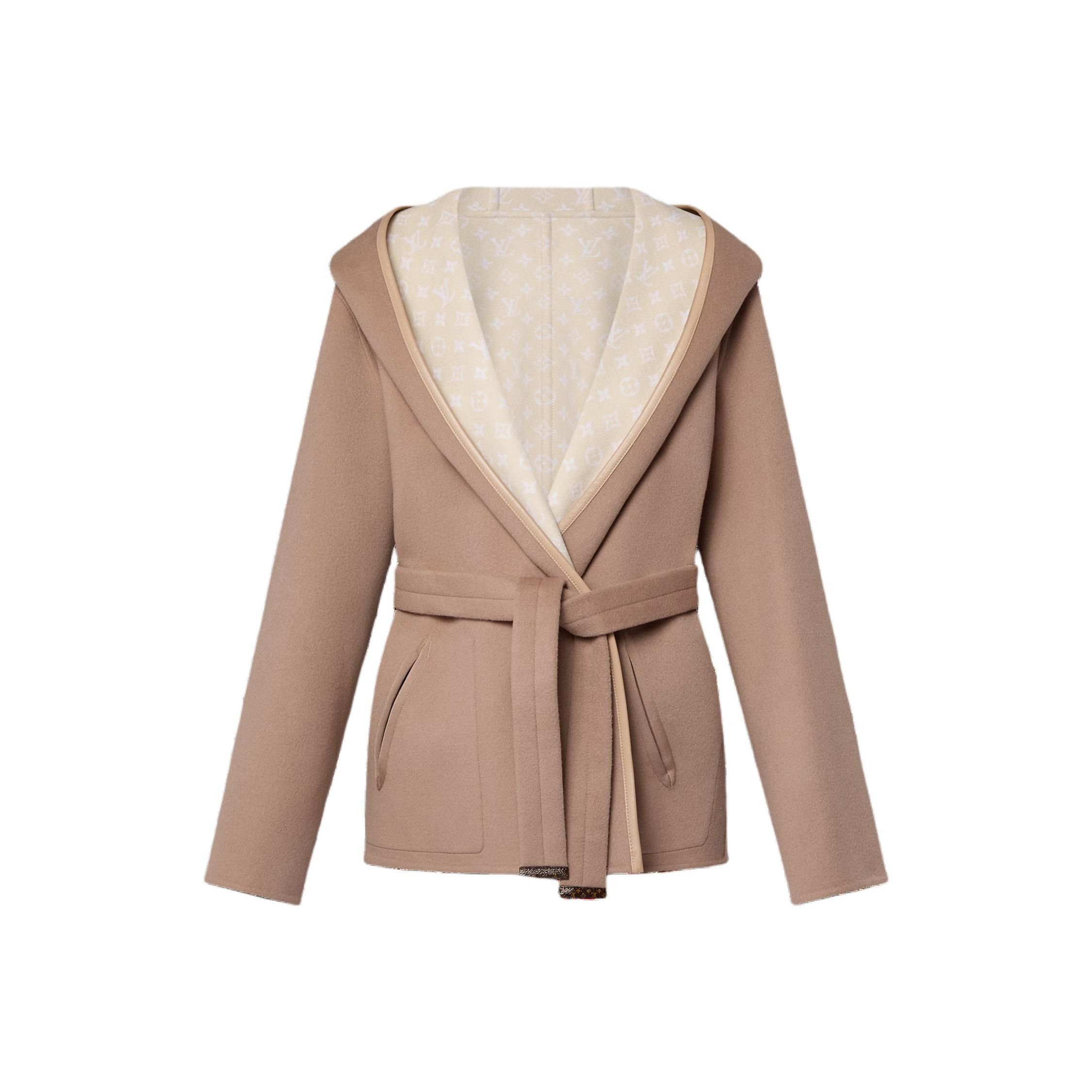 Louis Vuitton Louis Vuitton Monogram Double-Faced Wrap Jacket 34 Size XS / US 0-2 / IT 36-38 - 1 Thumbnail