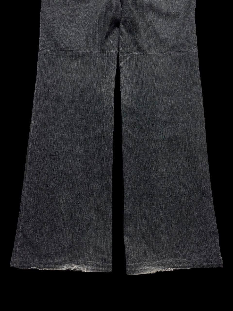 Other BAGGY FLARE Leilian Mudwash Bushpants Sick Distressed Jean Size US 29 - 18 Thumbnail