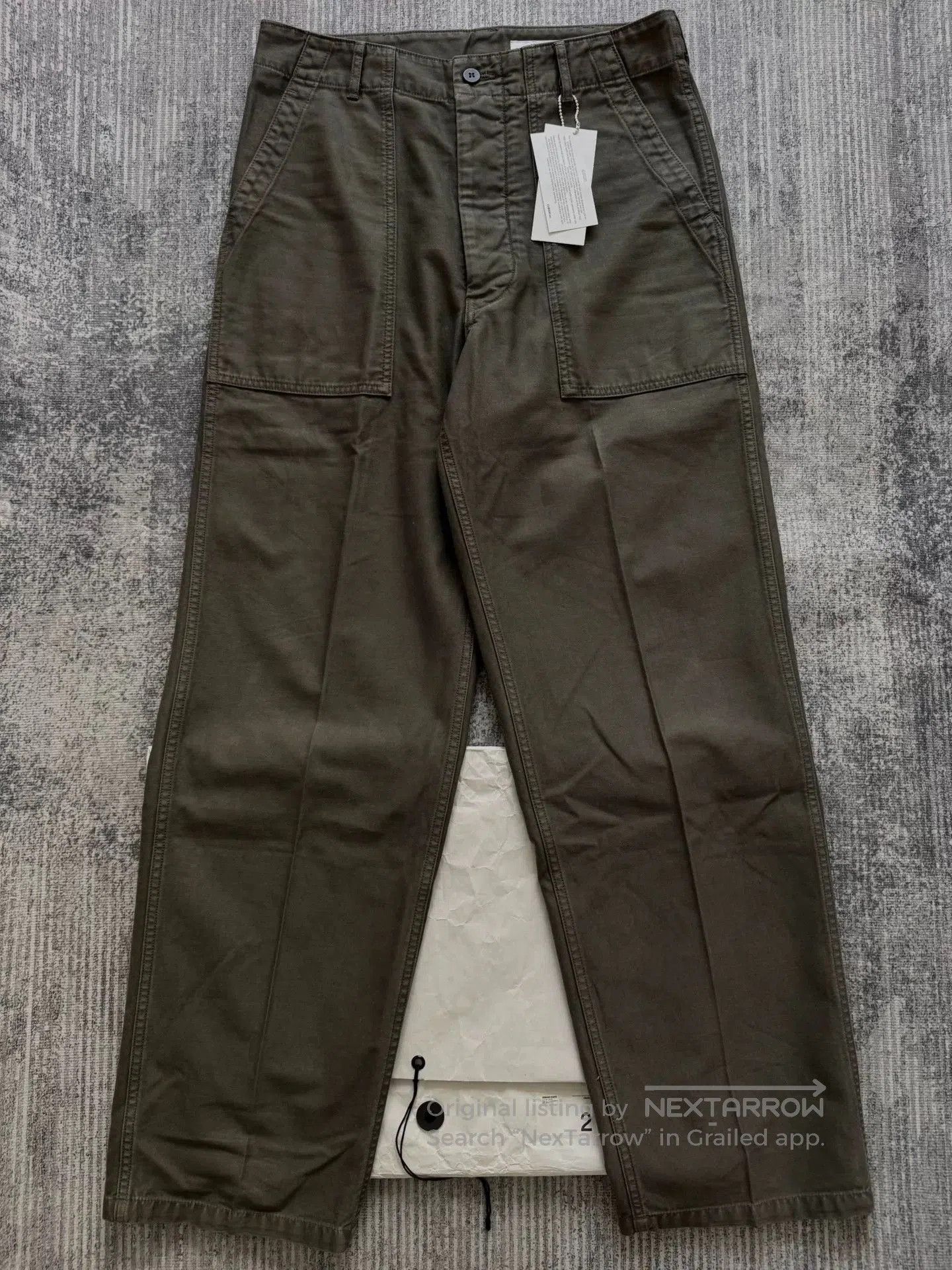 Visvim VISVIM 24AW Benning Pants Military Olive. Size US 28 / EU 44 - 1 Thumbnail