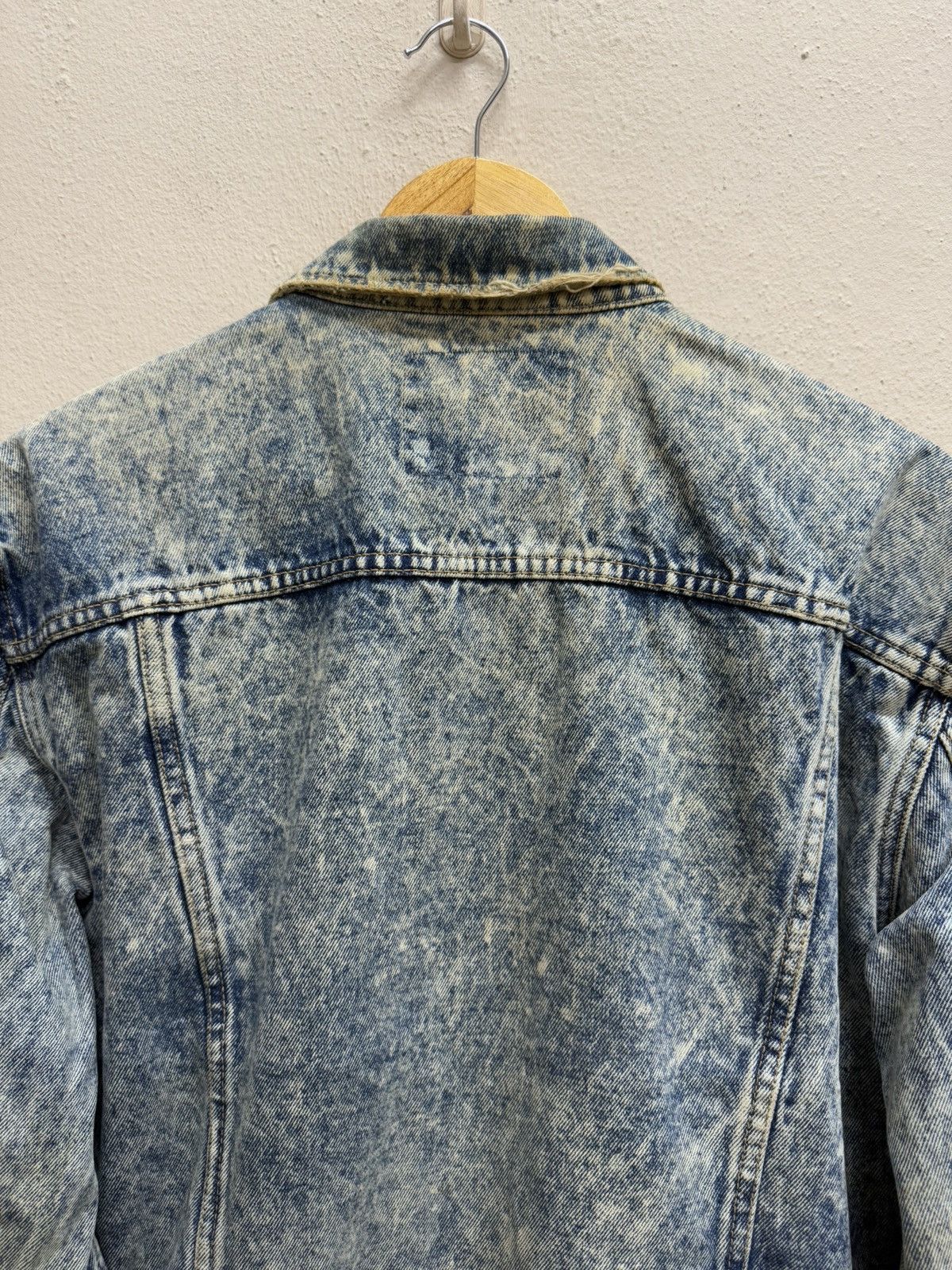 Japanese Brand Vintage 90s GL Heart Acid Wash Denim Jacket Size US M / EU 48-50 / 2 - 23 Thumbnail