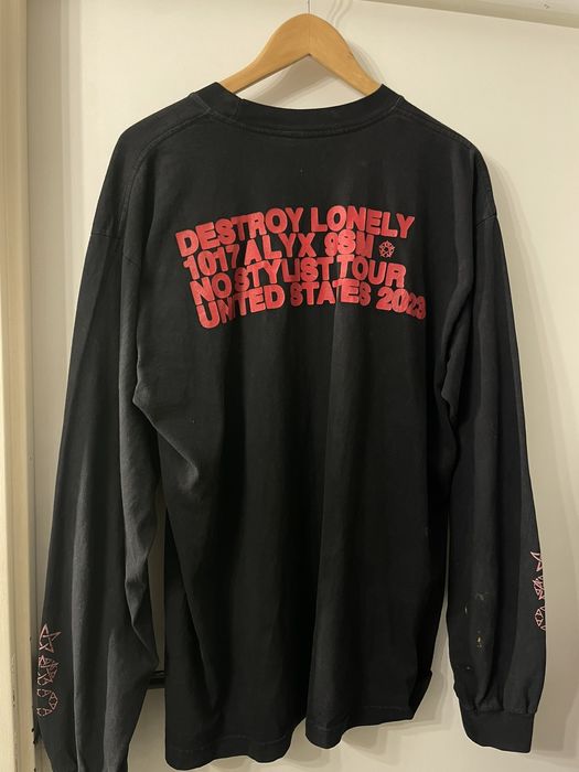 1017 ALYX 9SM Alyx destroy lonely tour longsleeve | Grailed