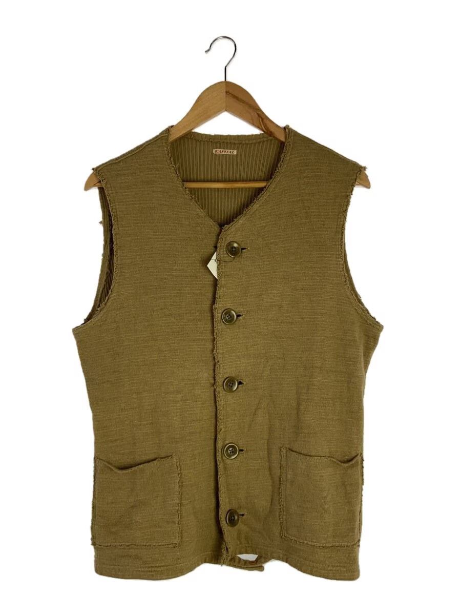 Kapital Wool Sleeveless Knit Cardigan Size US L / EU 52-54 / 3 - 1 Thumbnail