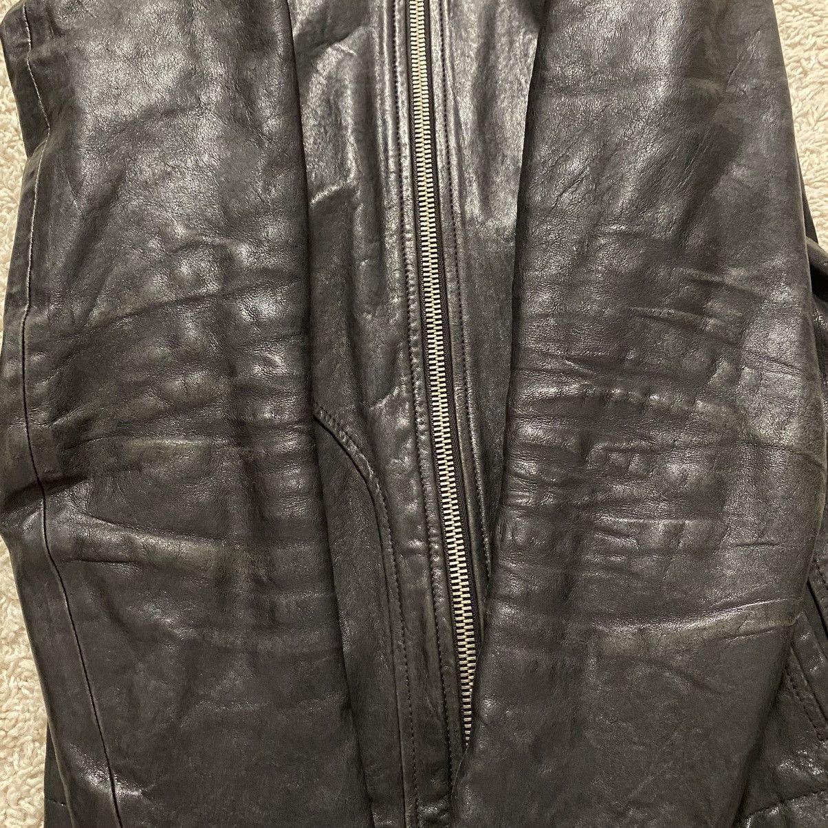 Rick Owens Rick Owens FW09 “Crust” High Neck Intarsia Jacket Size US S / EU 44-46 / 1 - 7 Thumbnail