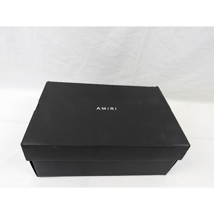 Amiri o1rshd1 Raffia Skelton Low-Top Sneakers in Blue Size US 8 / EU 41 - 22 Thumbnail
