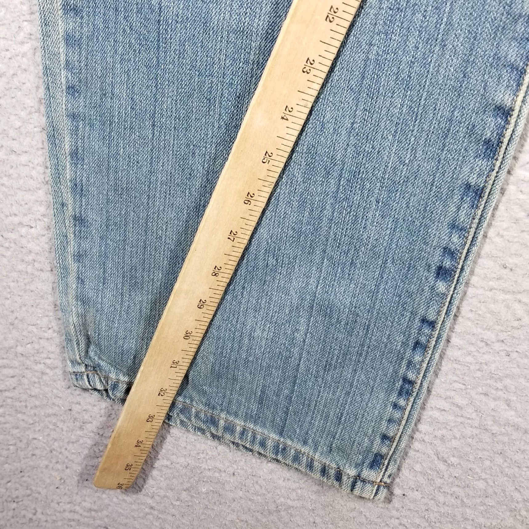 Vintage Calvin Klein Jeans 36x32 Medium Wash Straight Leg Denim Mens Size US 36 / EU 52 - 6 Thumbnail