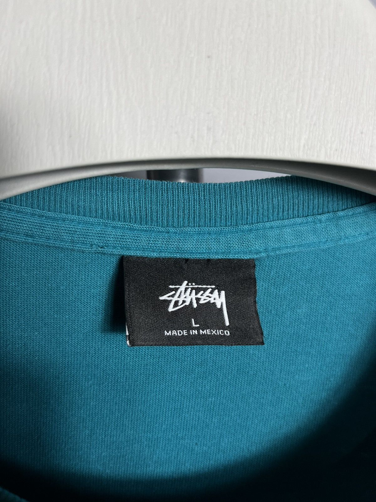 Stussy Stussy Countries Big Logo Y2k T Shirt City Green Size US L / EU 52-54 / 3 - 3 Thumbnail