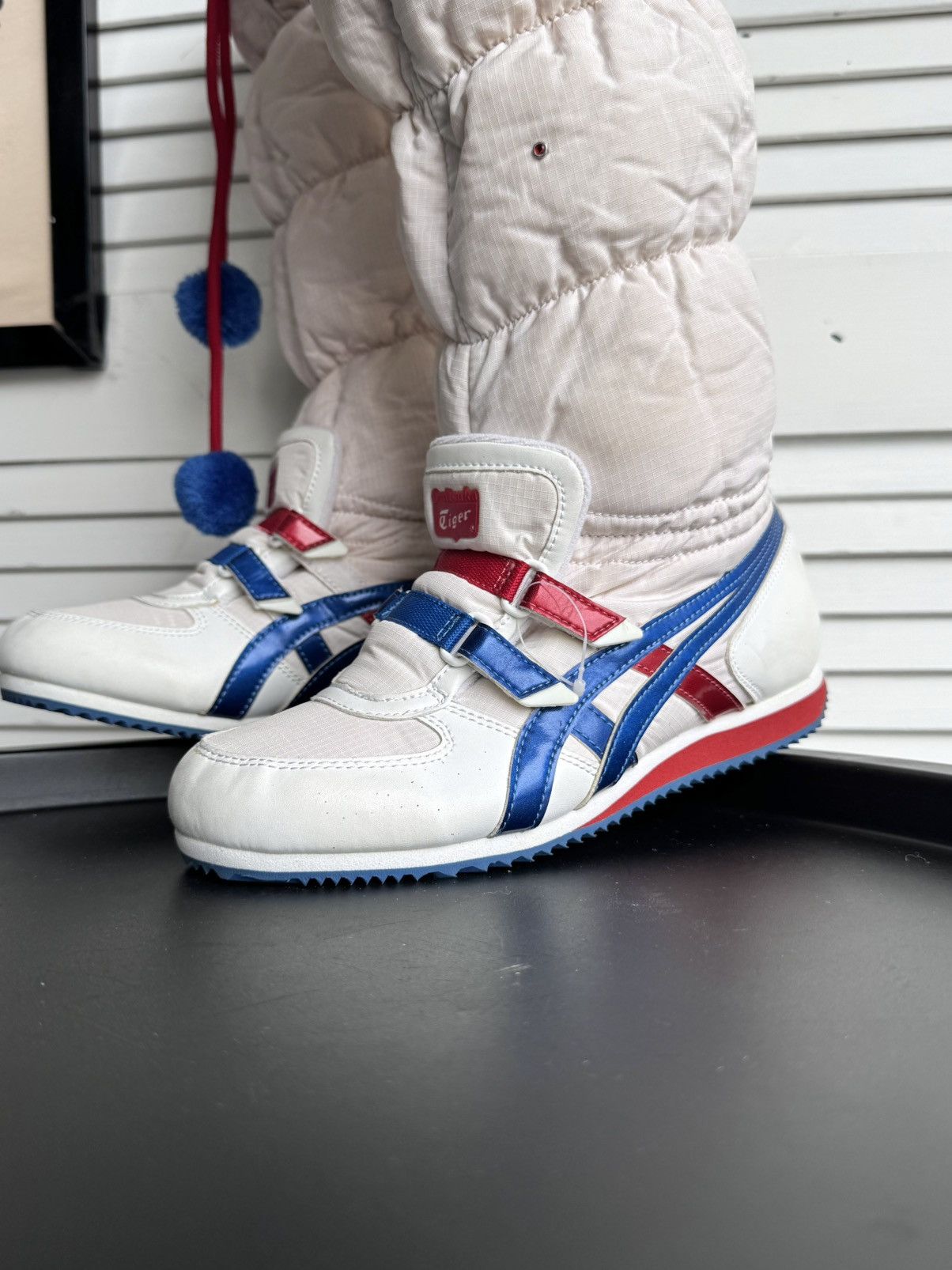 Asics Vintage ASICS Onitsuka Tiger Fur Snow Ski Boots High Y2K Size US 4 / IT 34 - 11 Thumbnail