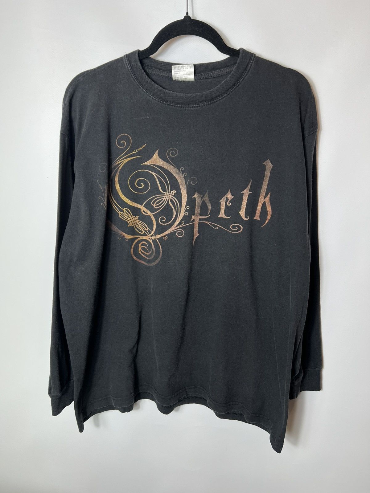 Band Tees Vintage rare 2006 Opeth Long Sleeve Metal Tour Band Size US L / EU 52-54 / 3 - 1 Thumbnail