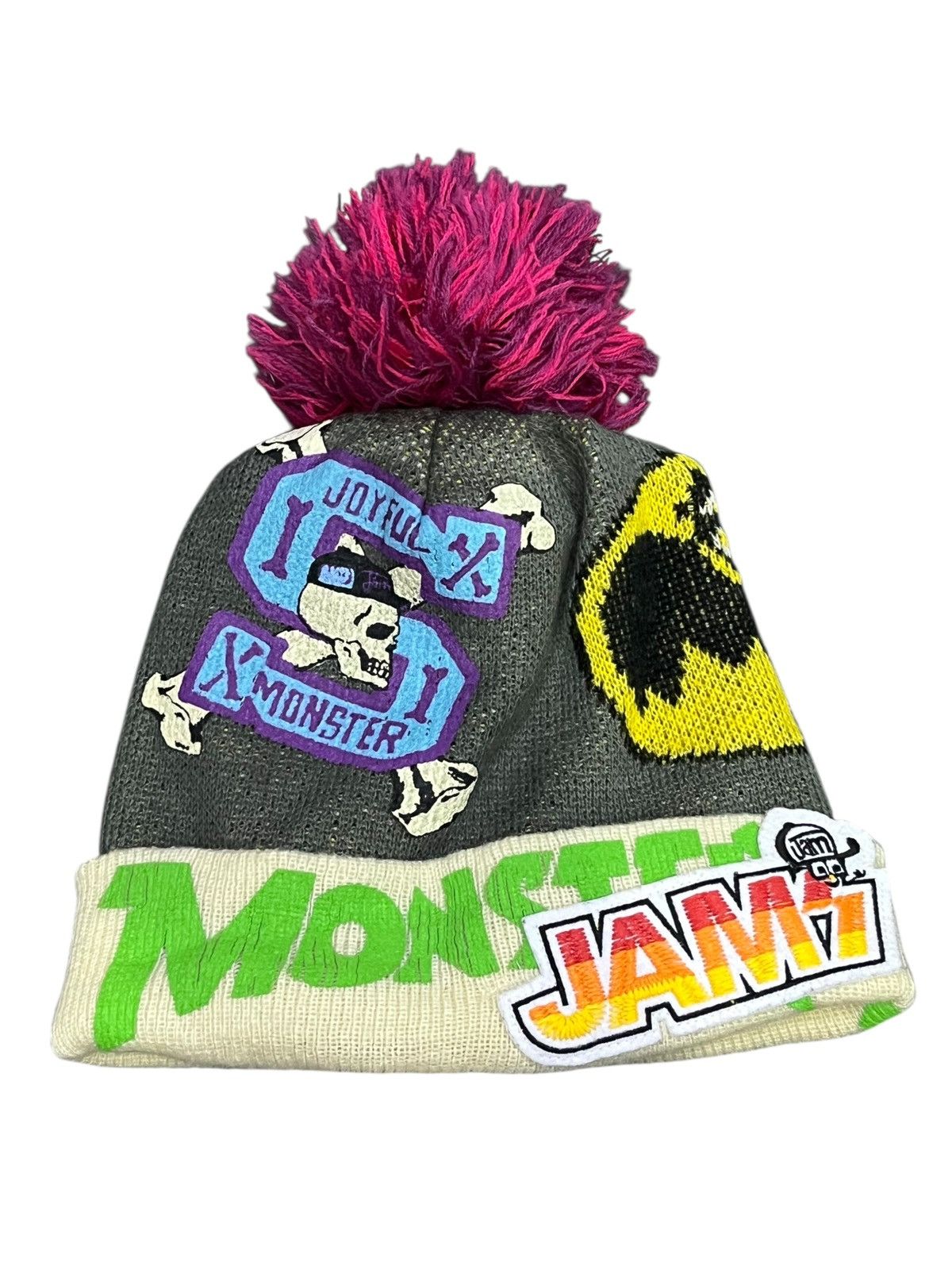 Grand Slam Joyful x Monster Hype Acrylic Beanie JAM's World Vibes Rare Size ONE SIZE - 6 Thumbnail