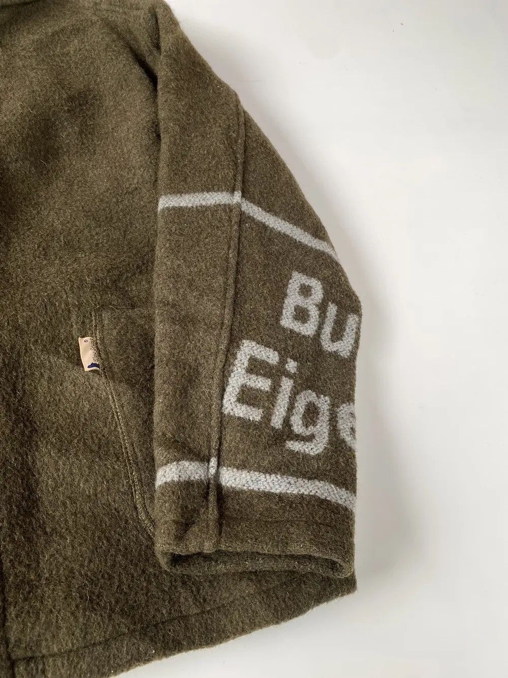 Vintage Slow Stone Blanket Duffle Wool Jacket Size US L / EU 52-54 / 3 - 8 Thumbnail