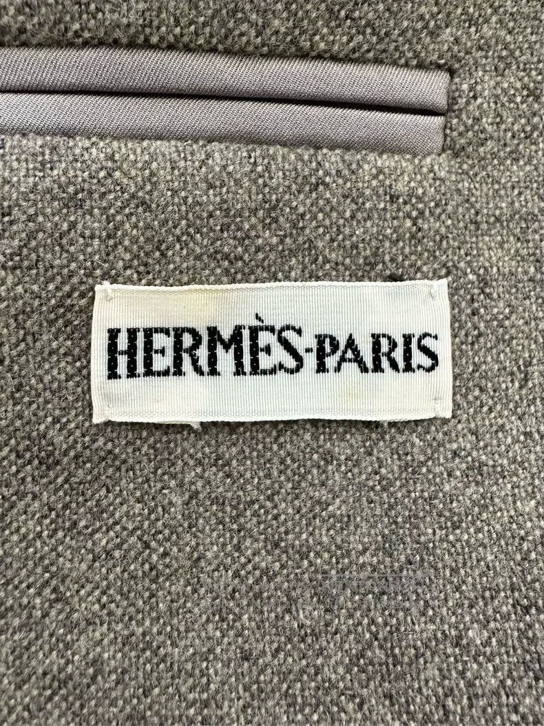 Hermes Women's Margiela Era Single Button Wool and Cashmer