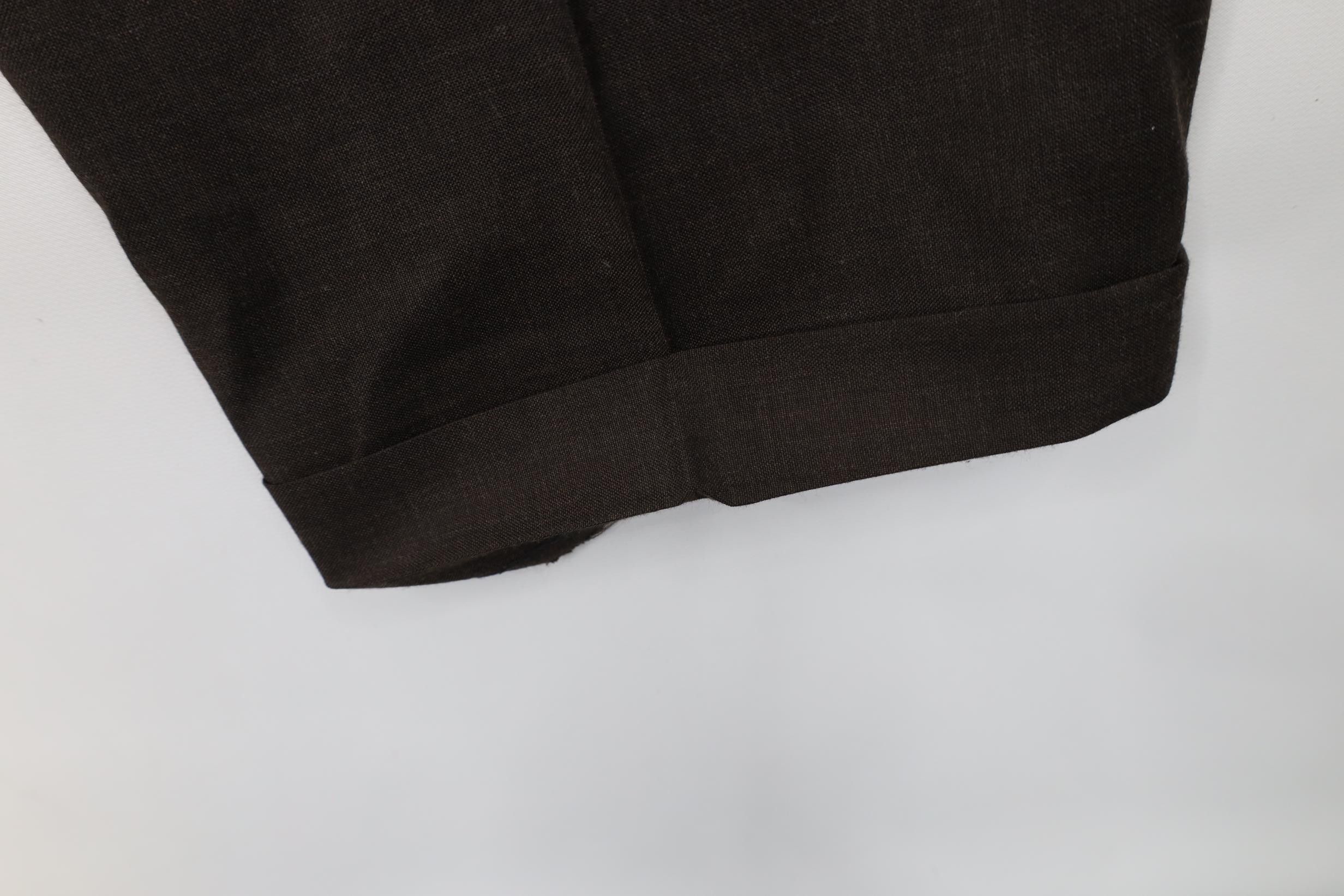 Vintage Vintage 90s Streetwear Knit Wide Leg Chino Pants Brown Size US 32 / EU 48 - 11 Thumbnail