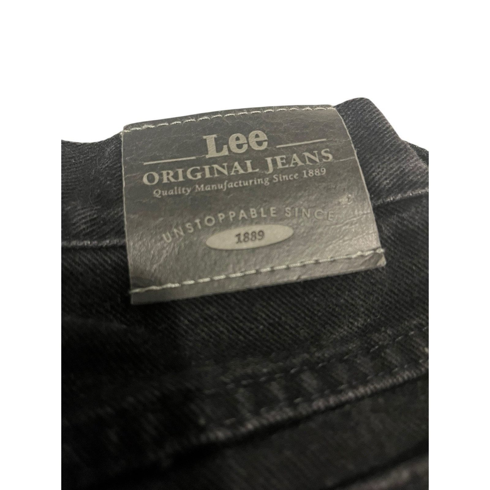 Lee Lee Women Black Jeans Sz 6P Moms Jeans Pre Owned Vtg Size 28" / US 6 / IT 42 - 6 Thumbnail