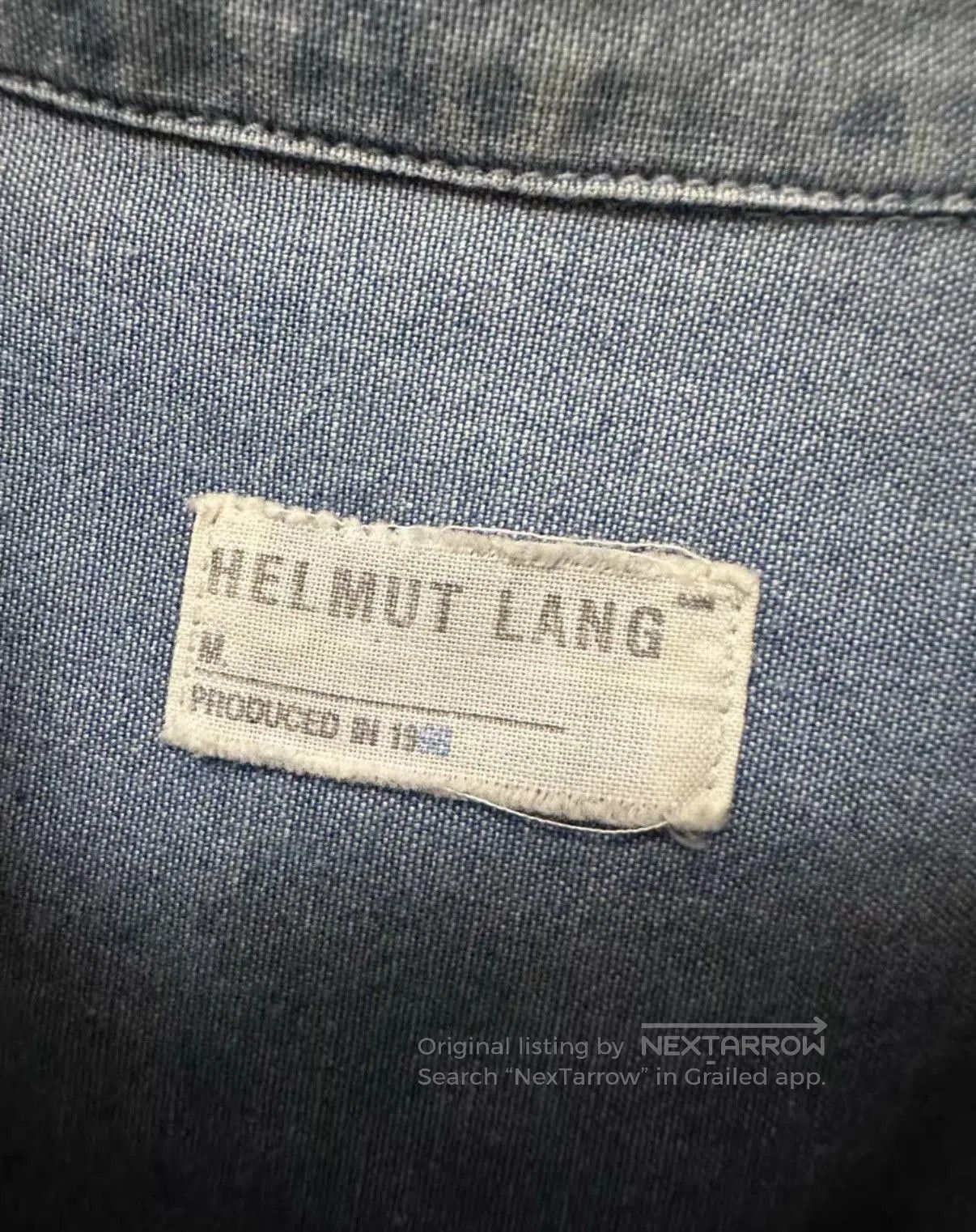 Helmut Lang Blue Short. Size US L / EU 52-54 / 3 - 5 Thumbnail