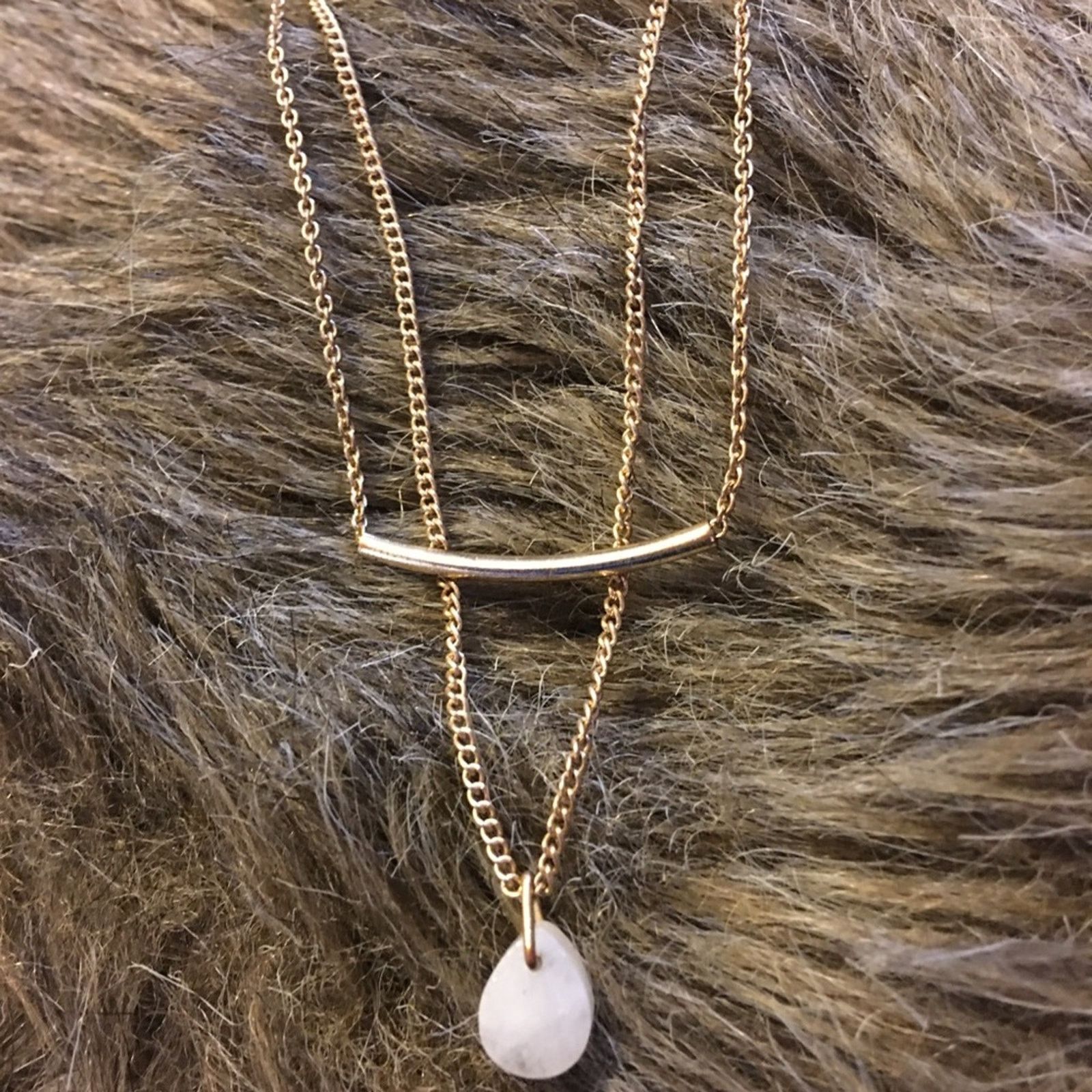 Vintage Vintage Liz Claiborne layered simple necklace Size ONE SIZE - 6 Thumbnail