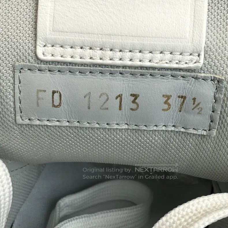 Louis Vuitton Louis Vuitton Trainer white cement shoes Size US 7 / IT 37 - 8 Thumbnail