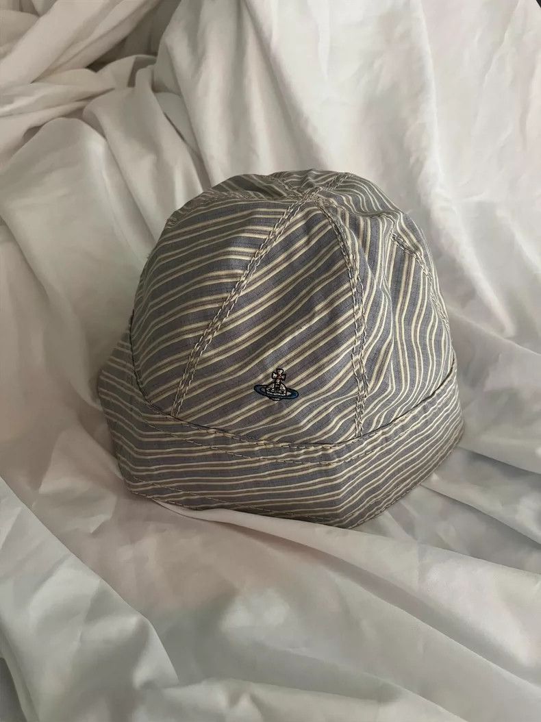 Vivienne Westwood Vivienne Westwood Striped Saturn Fisherman's Cap Size ONE SIZE - 3 Thumbnail