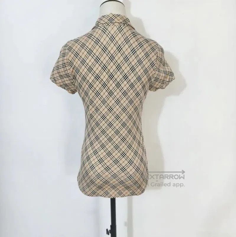 Burberry Burberry Women's Summer Plaid Cotton T-Shirt. Size M / US 6-8 / IT 42-44 - 4 Thumbnail