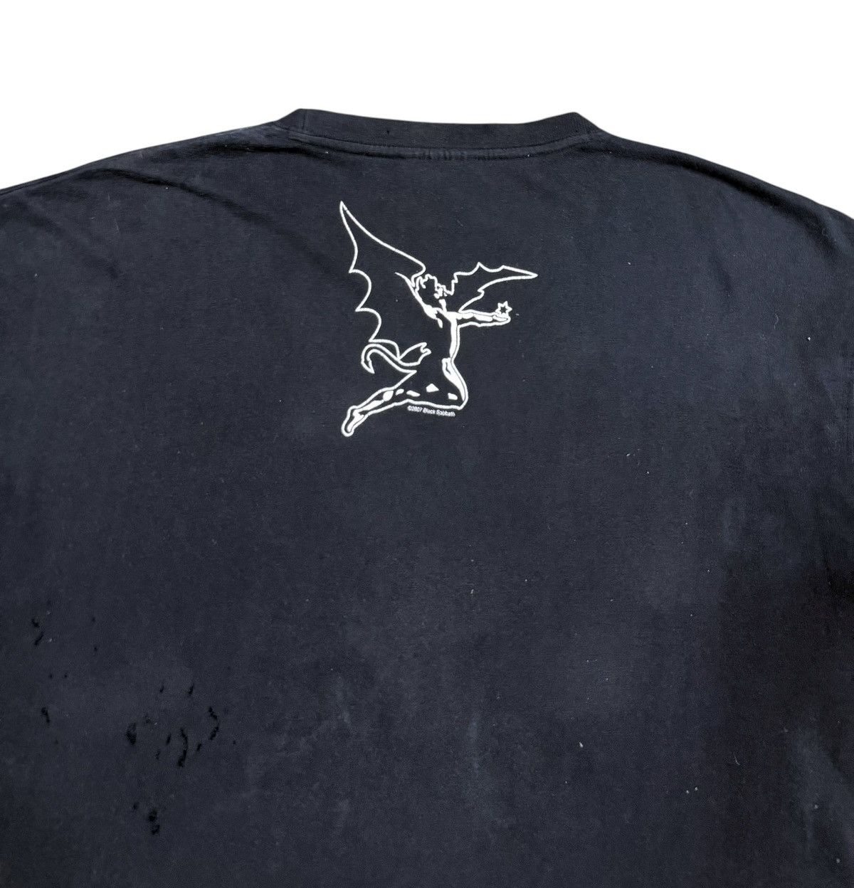 Black Sabbath Vtg🔥Y2k 2007 Black Sabath Ripped Disteressed Band Tee Size US L / EU 52-54 / 3 - 11 Thumbnail