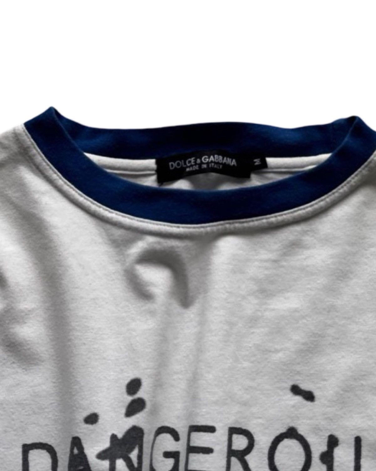 Dolce & Gabbana Dangerous Minds Ringer T-Shirt Size US M / EU 48-50 / 2 - 4 Thumbnail