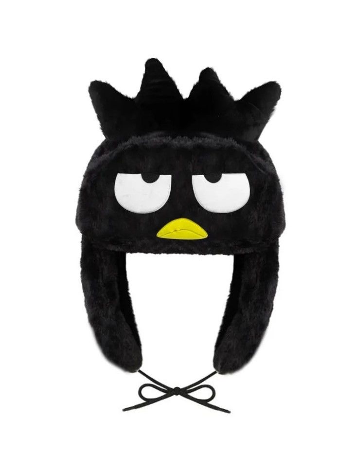 Japanese Brand Y2K Vintage Kigurumi Black Ushanka Autumn Winter Warm Hat Size ONE SIZE - 1 Thumbnail