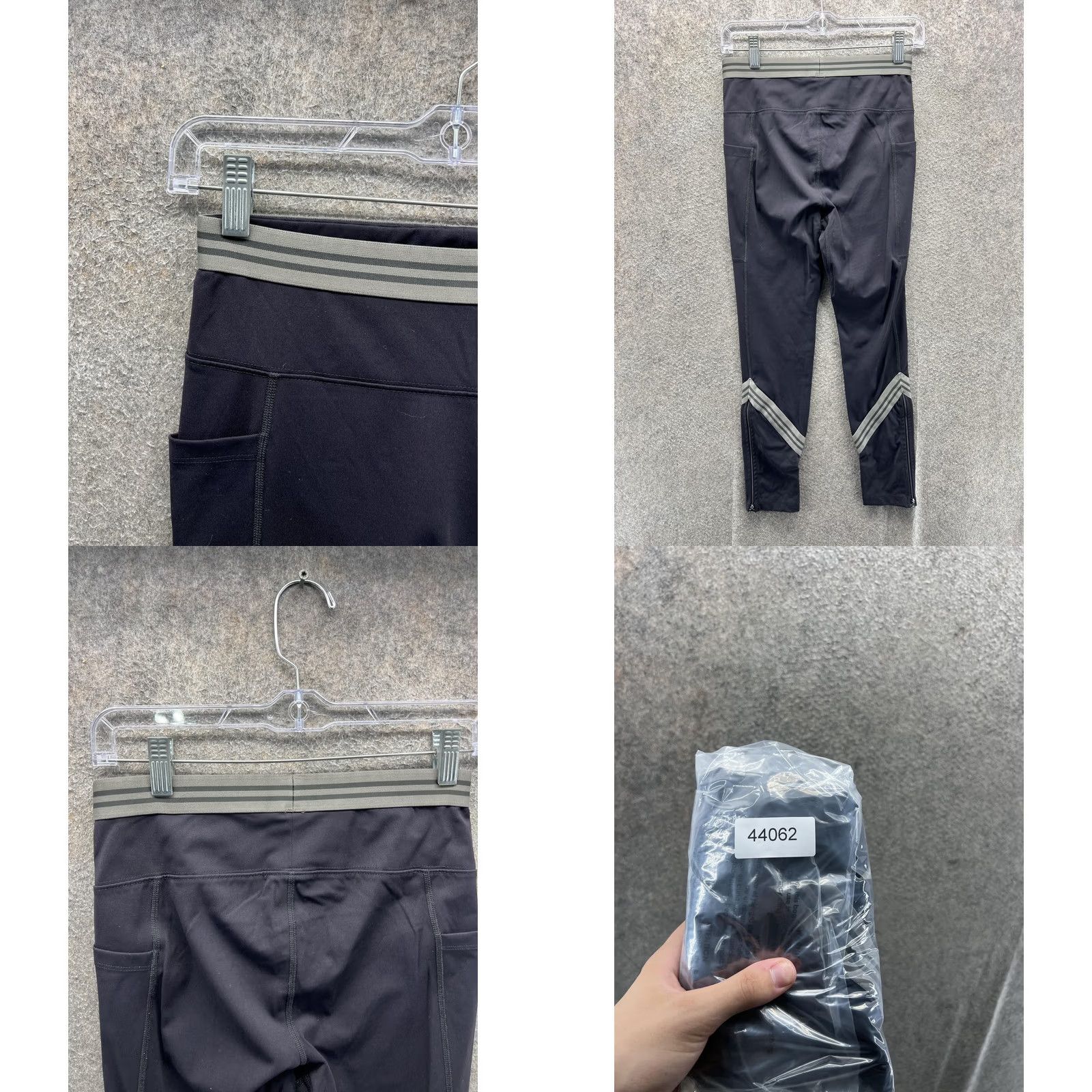 Free People Free People Cap Womens S Black Movement Leggings Capri Pockets Yoga Gym Size 28" / US 6 / IT 42 - 8 Thumbnail