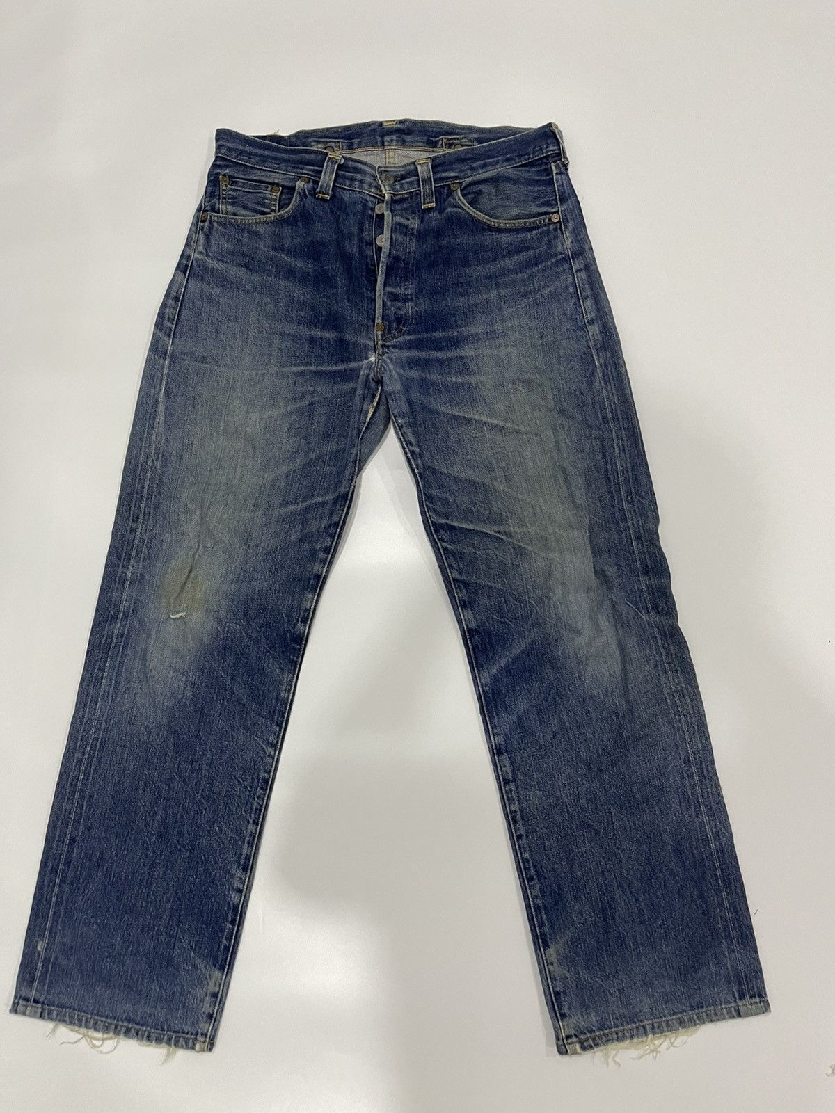 Levi's Levi’s 501 straight leg denim jeans Size US 34 / EU 50 - 1 Thumbnail