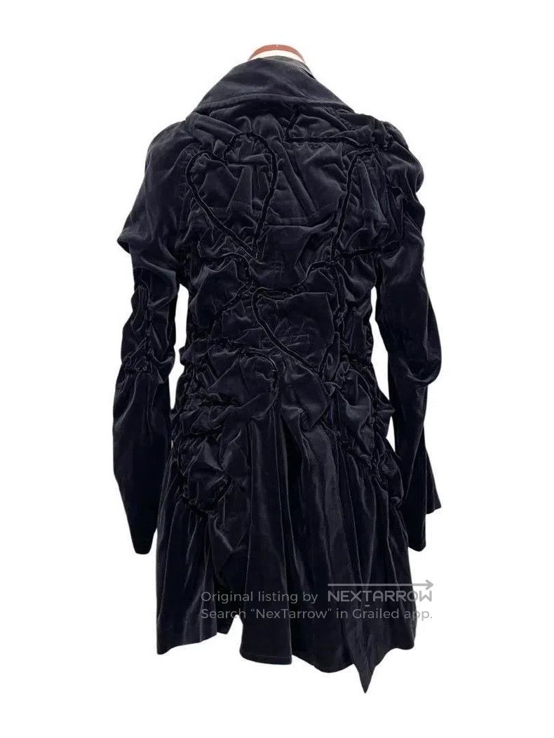 Comme des Garcons Comme Des Garcons Antique Heart-Shaped Velvet Jacket Size XS / US 0-2 / IT 36-38 - 7 Thumbnail