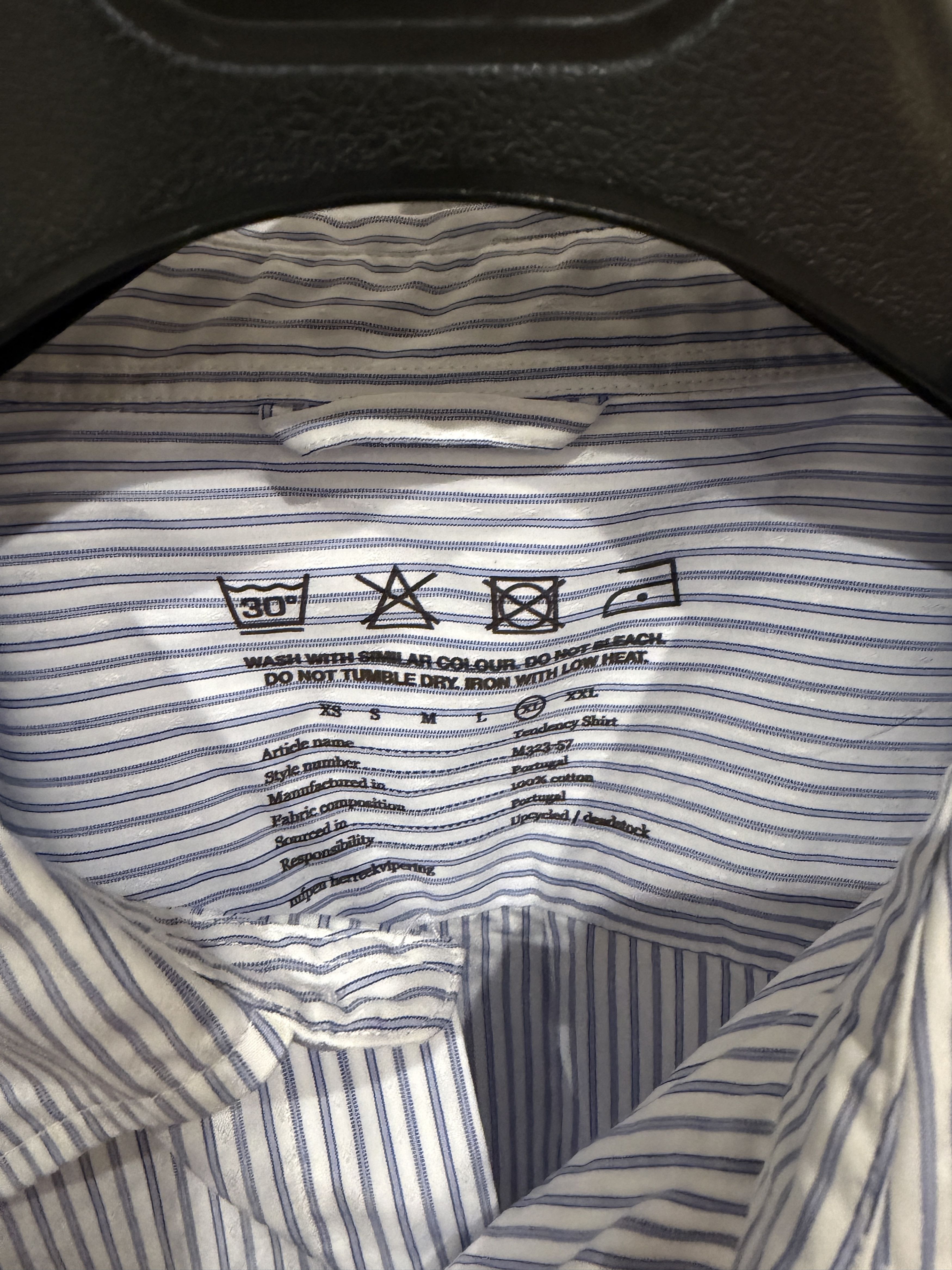 Mfpen Tendency Shirt University Stripe Size US XL / EU 56 / 4 - 2 Thumbnail