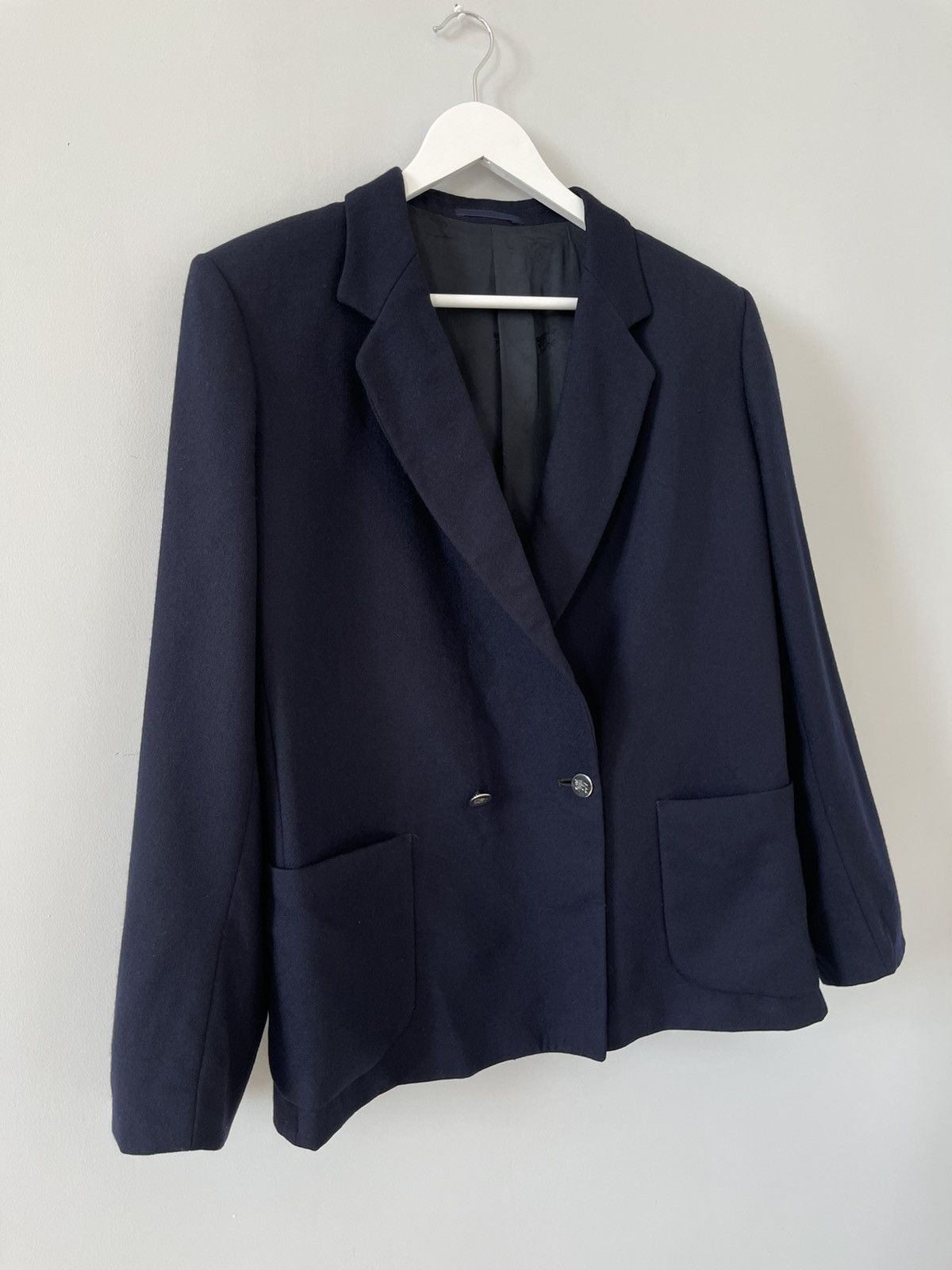 Burberry Vintage BURBERRY'S Double Breasted Wool Blazer Jacket Size L / US 10 / IT 46 - 2 Thumbnail