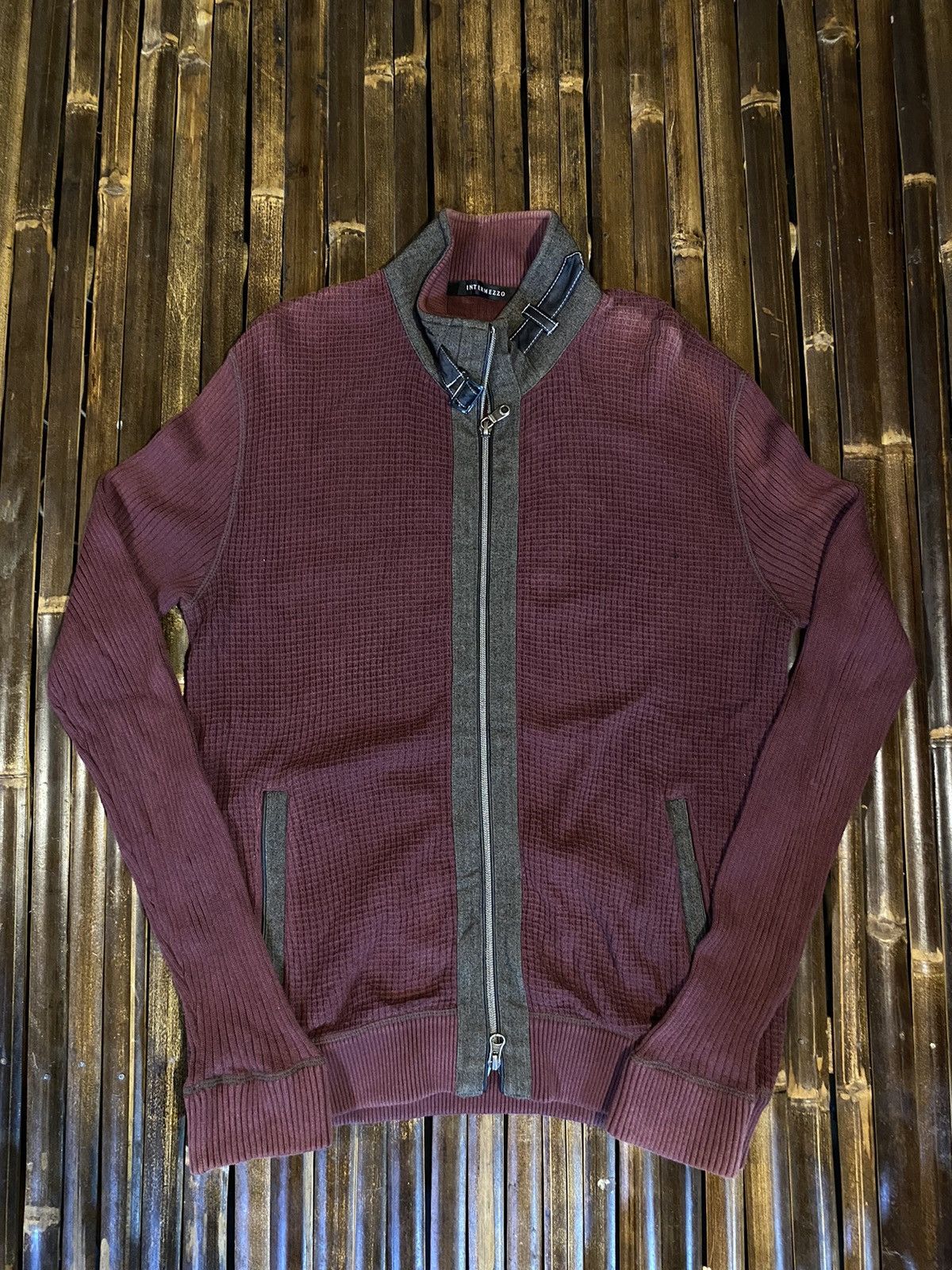image of Hysteric Glamour Intermezzo Jacket in Maroon, Men's (Size Medium)