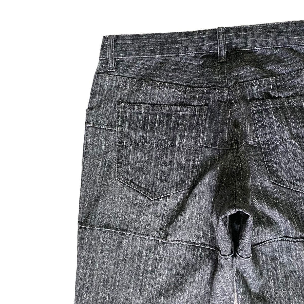 Michel Klein MK Klein Denim Striped General Worker Jeans Size US 30 / EU 46 - 11 Thumbnail