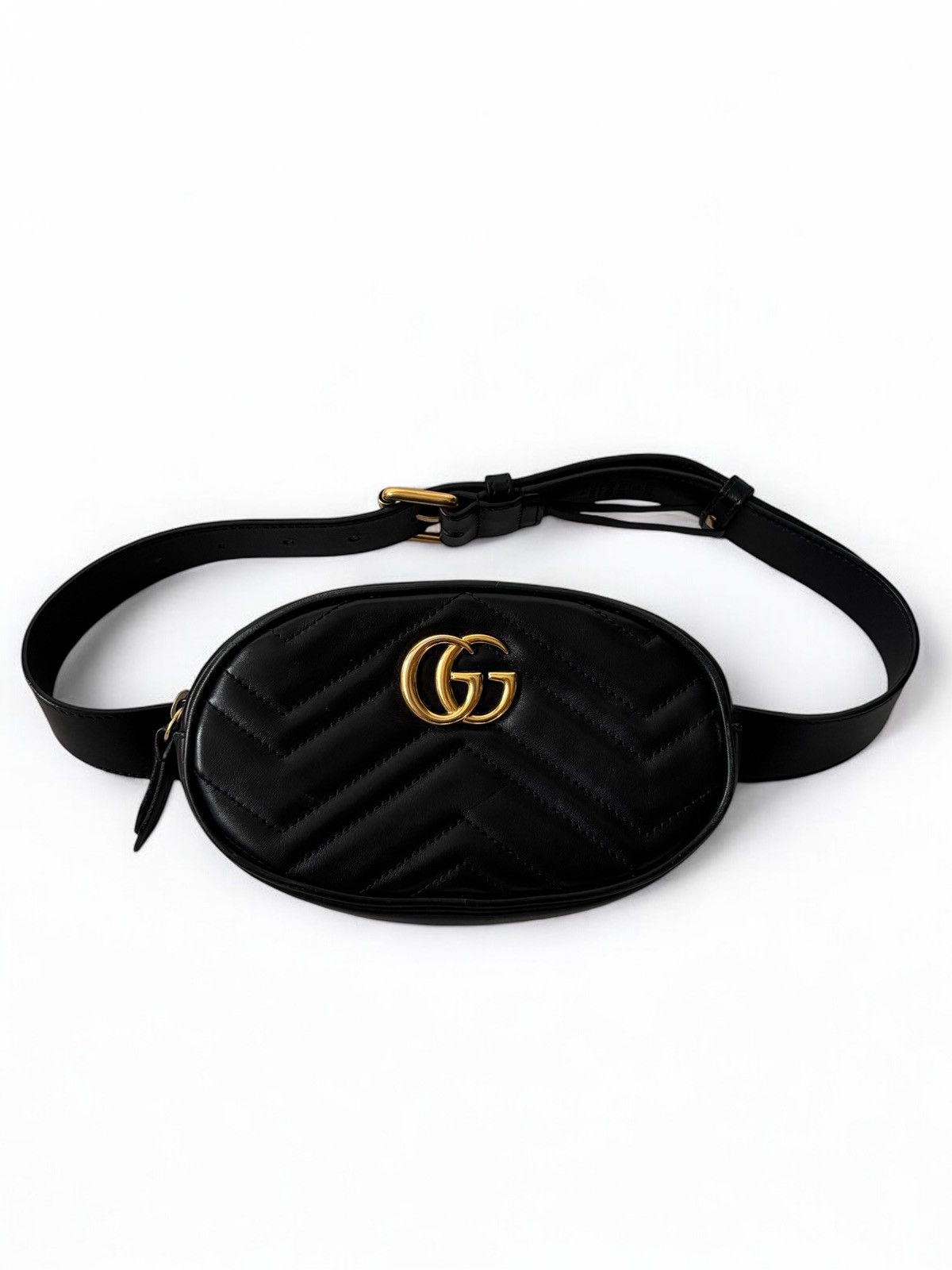 Gucci Gucci GG Marmot leather waist bag Size ONE SIZE - 1 Thumbnail