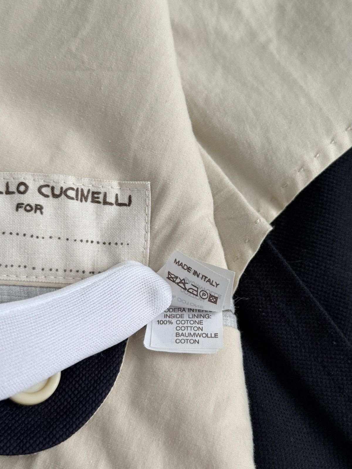 Brunello Cucinelli Brunello Cucinelli Cotton Blazer Navy Color Mens 44 R 54 IT Size 44R - 14 Thumbnail