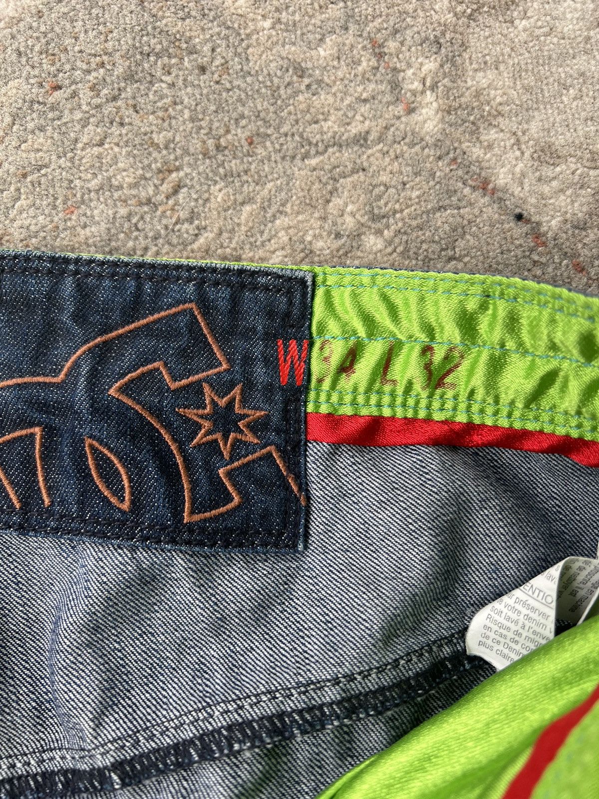 DC × Vintage Vintage DC Shoes Denim Pants Size US 34 / EU 50 - 4 Thumbnail