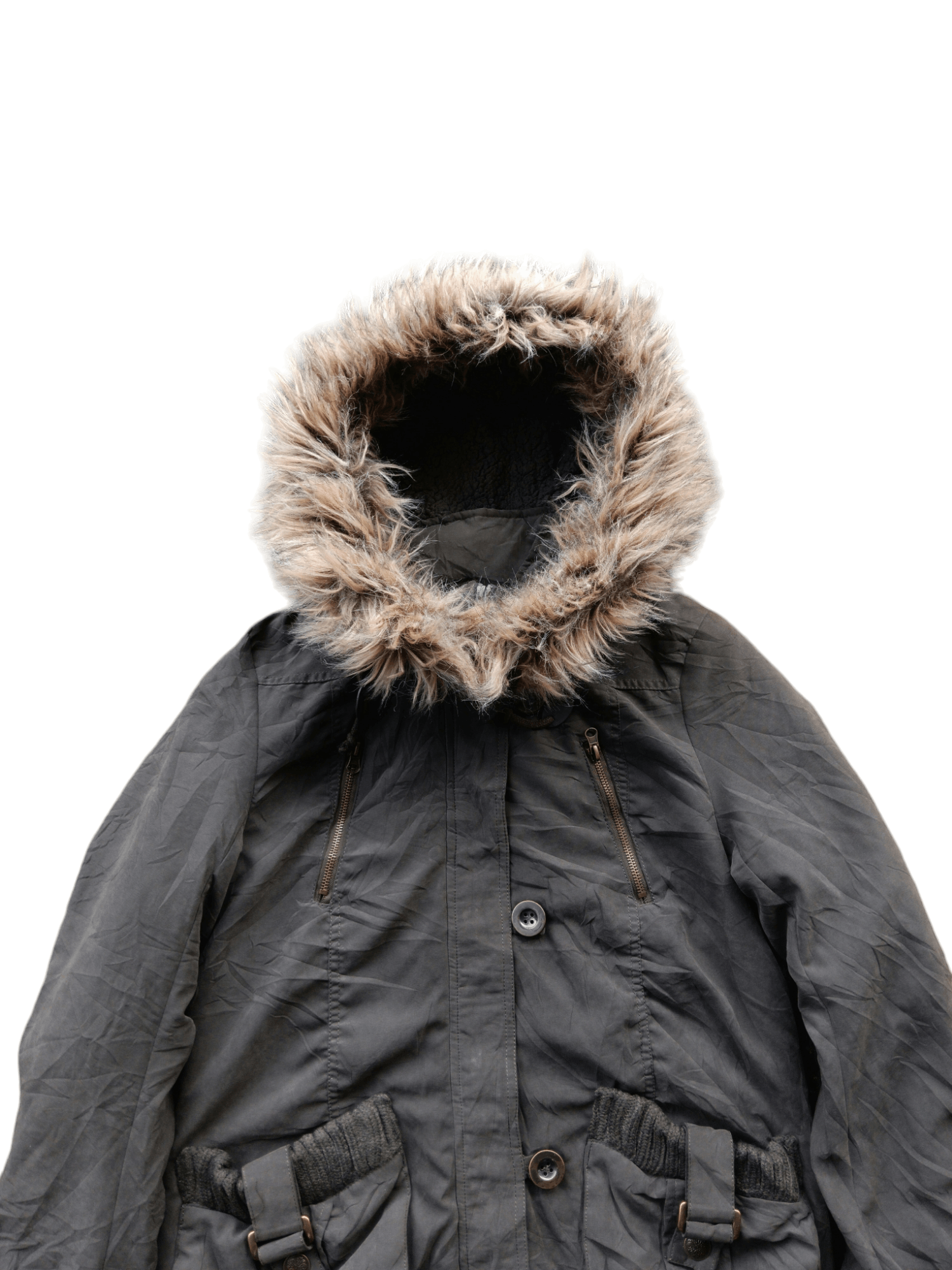 Japanese Brand Japanese giplas fur hoodie lgb style jacket Size US M / EU 48-50 / 2 - 3 Thumbnail