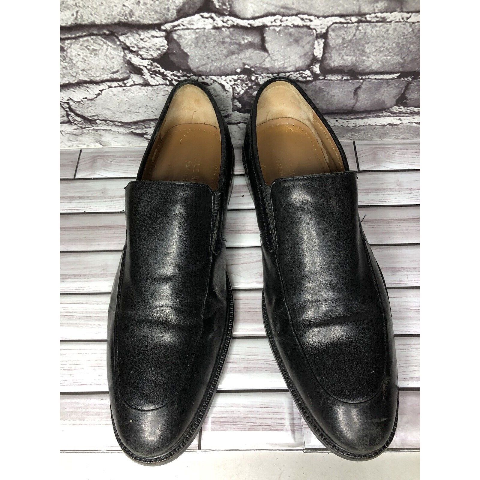 Cole Haan Cole Haan Grand OS Black Leather Comfort Loafers Shoes Men’s Size US 9.5 / EU 42-43 - 17 Thumbnail