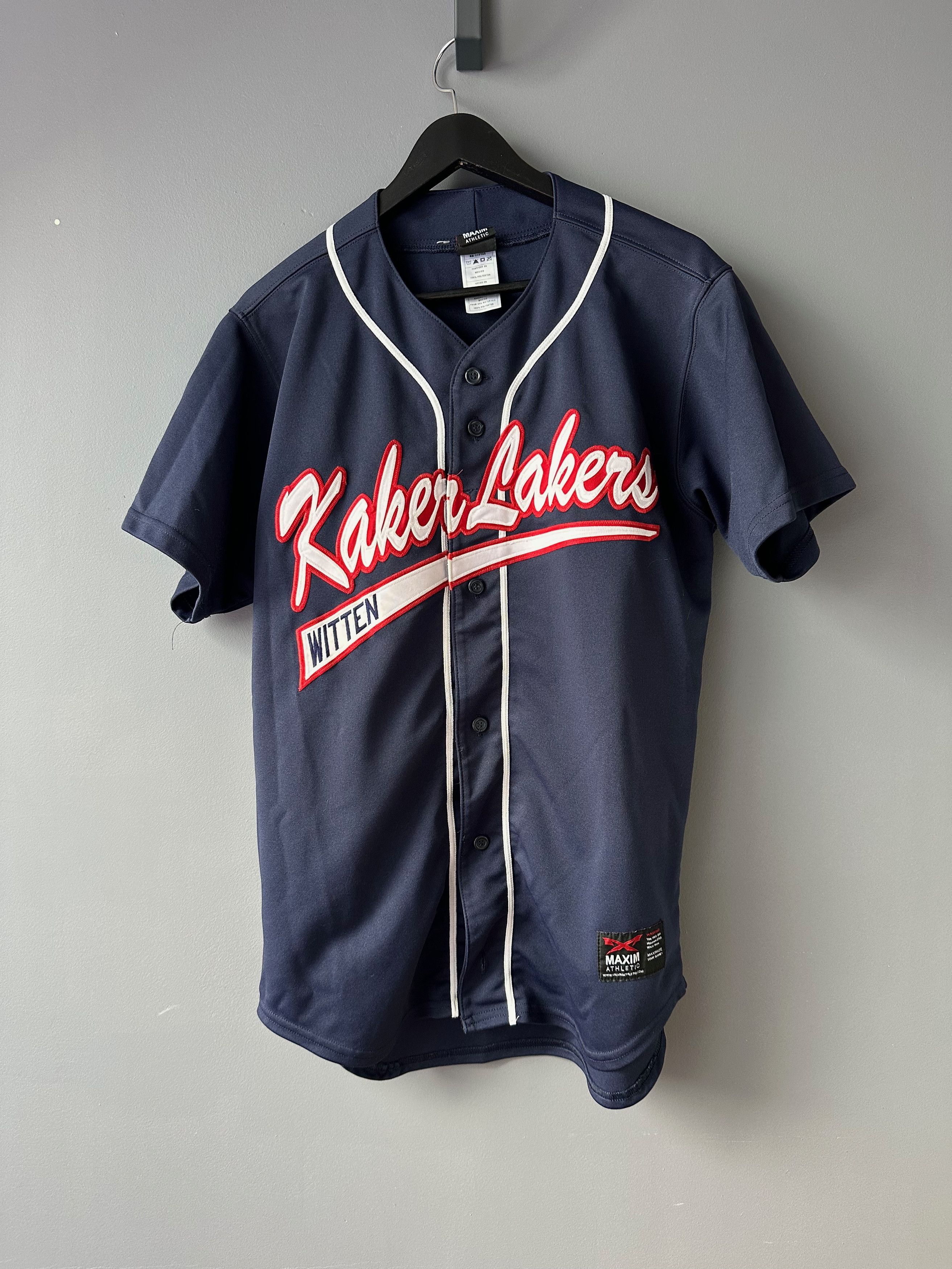 Vintage Maxim Athletic Kaker Lakers Witten baseball jersey Size US L / EU 52-54 / 3 - 1 Thumbnail