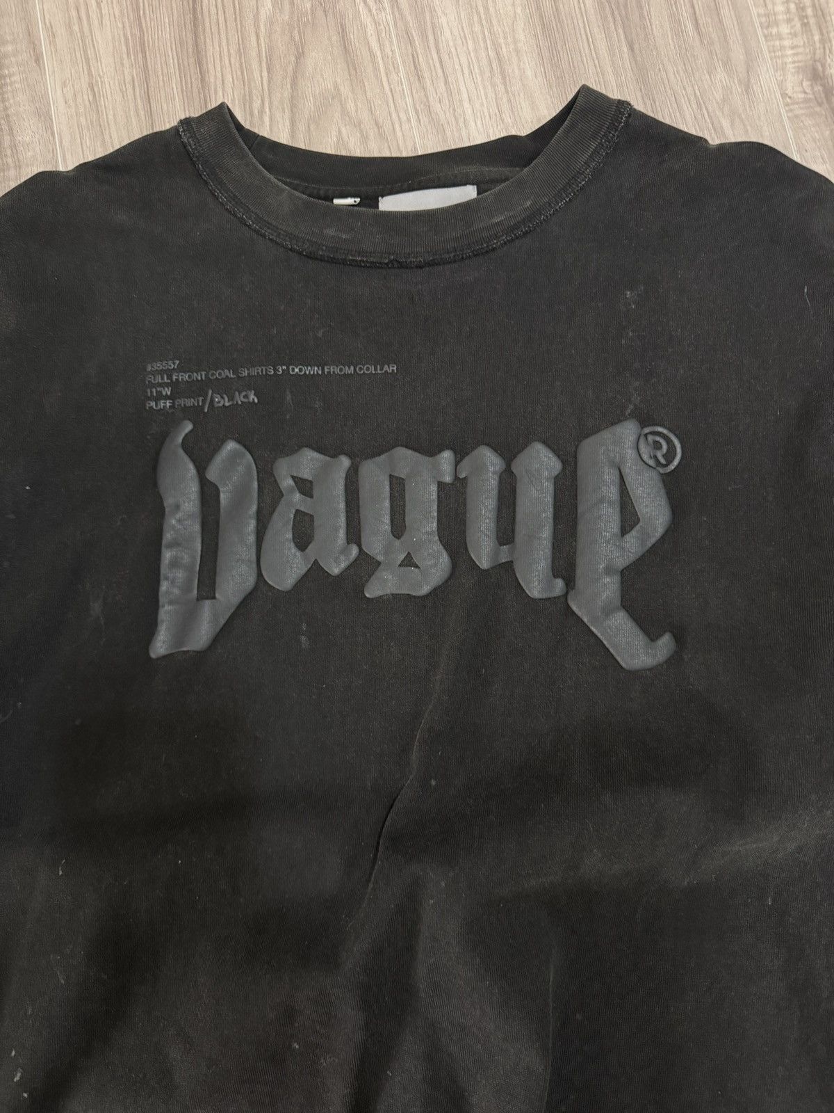 Japanese Brand Vague Puff Print Oversized Tee - Large Size US L / EU 52-54 / 3 - 2 Thumbnail