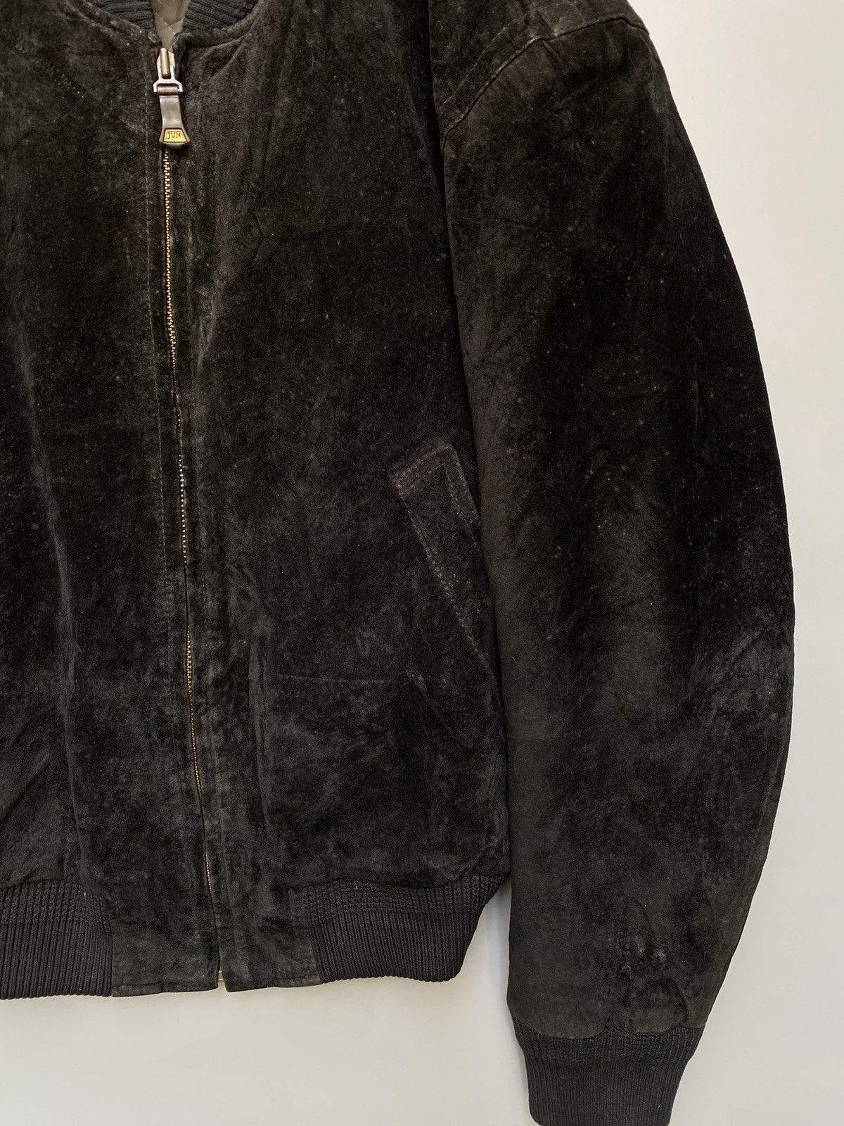 Japanese Brand × Jun Takahashi 90s Junmen by Jun Takahashi Leather Bomber Jacket Size US M / EU 48-50 / 2 - 7 Thumbnail