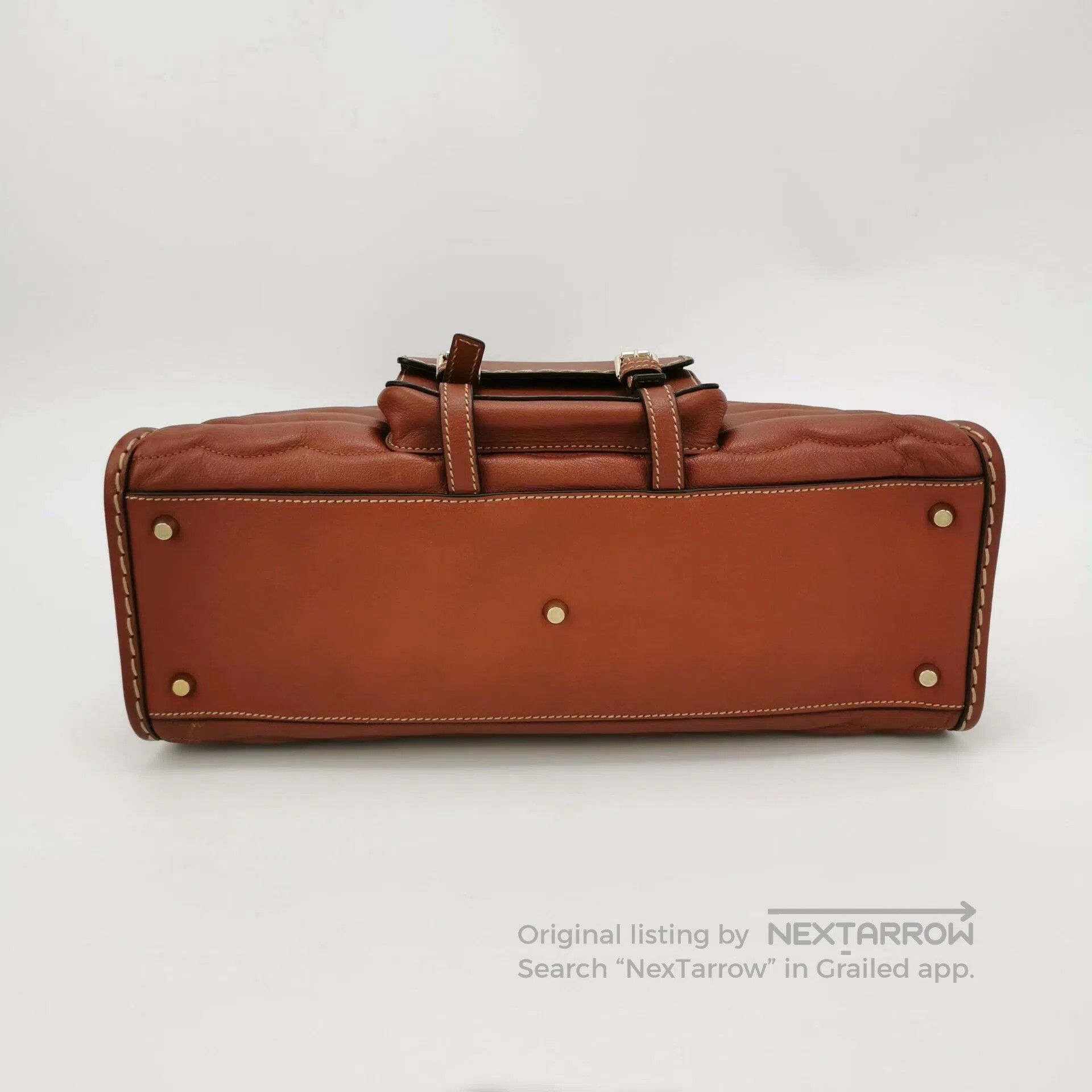 Chloe Chloe Brown Leather Handbag. Size ONE SIZE - 5 Thumbnail